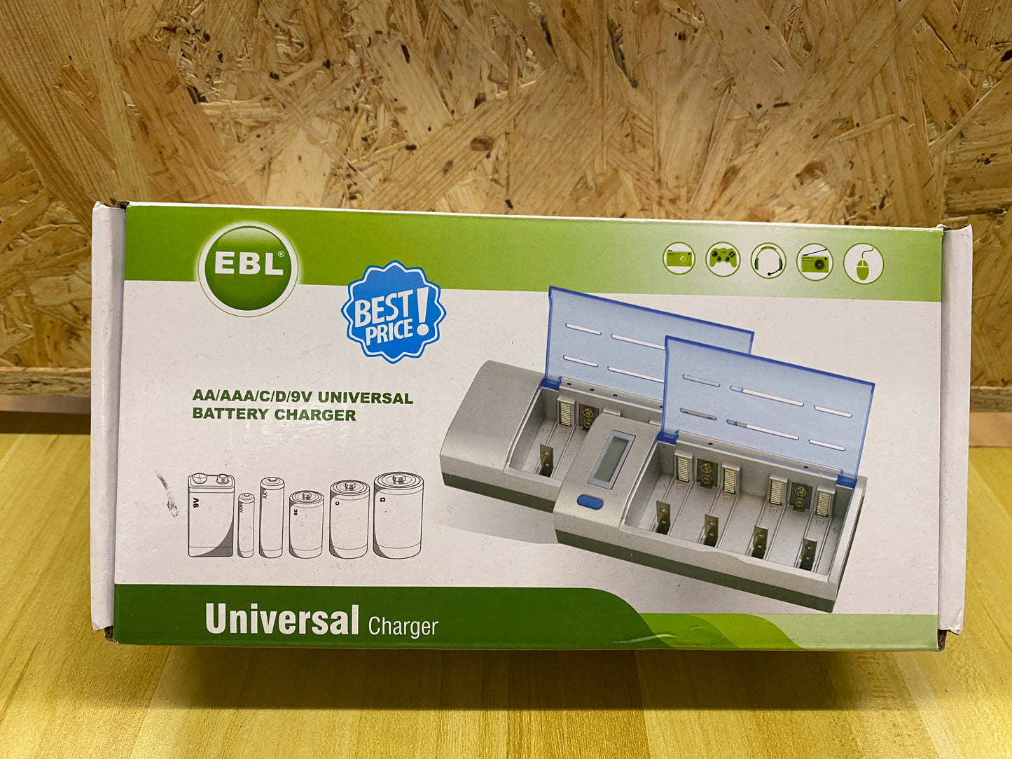 EBL 906 Universal Cargador de Pila