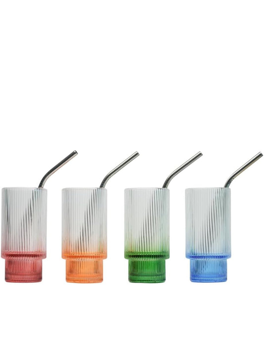 Vasos Collins Altos Estilo Vintage Smiths Mason Jars 4-pack 285ml