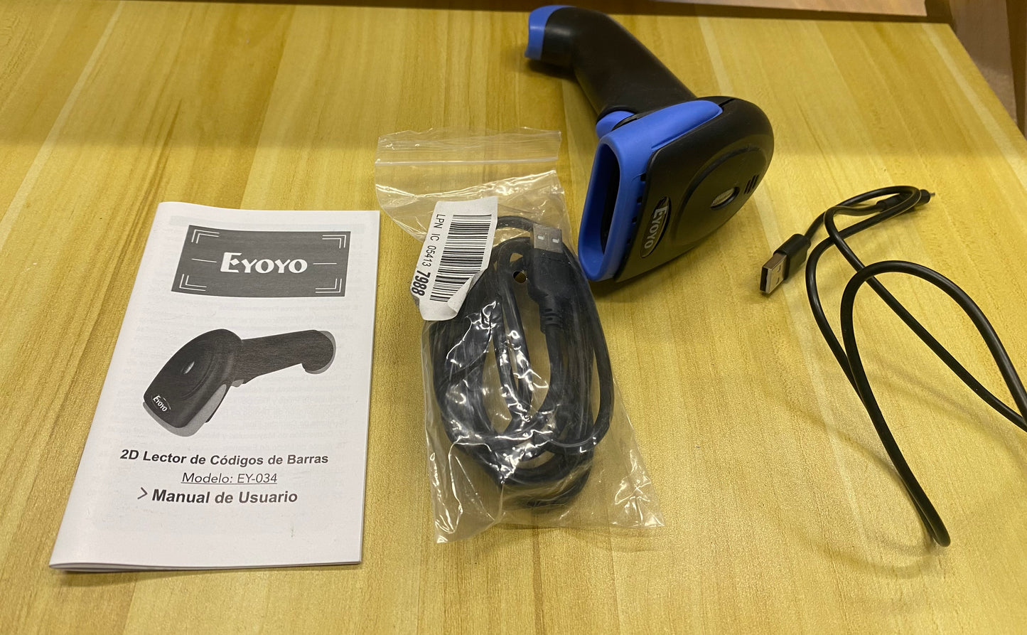 Lector de Códigos de Barras Inalambrico