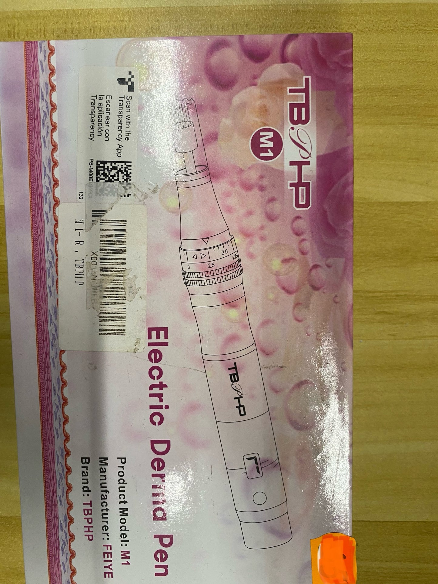 TBPHP M1 Derma pen eléctrico Pantalla LCD