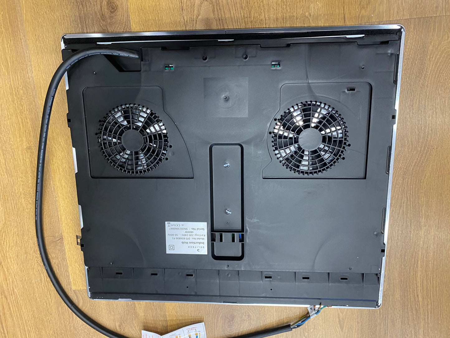 DELITEER Placa induccion 3 fuegos