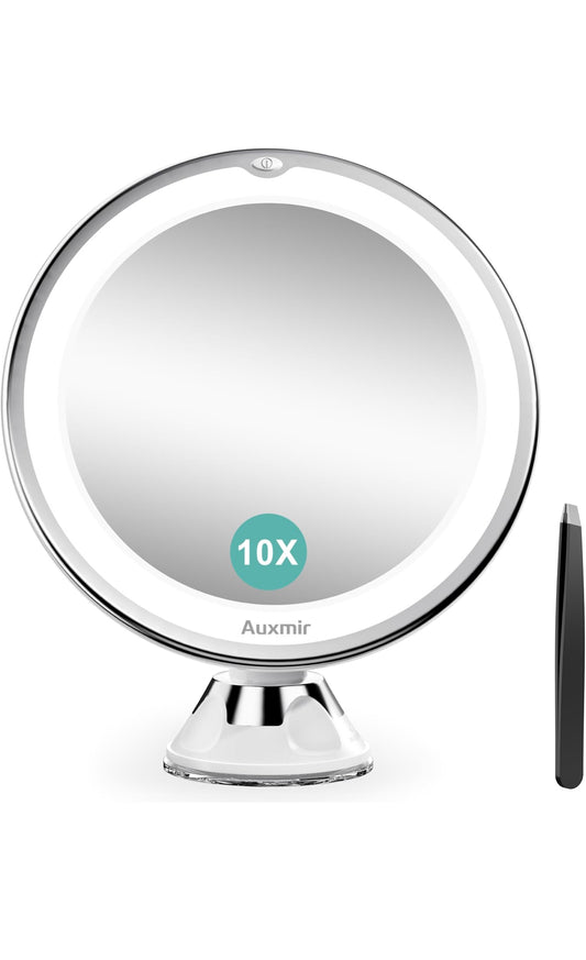Auxmir Espejo Maquillaje con Luz 10X