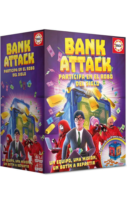 Educa - Bank Attack Juego de Mesa