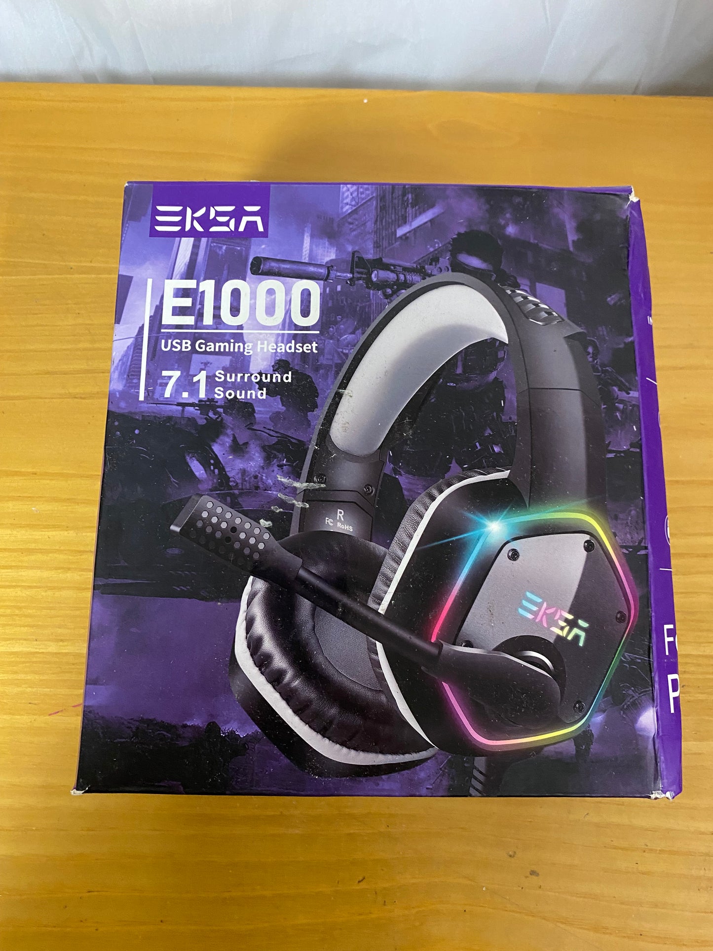 EKSA E1000 Cascos Gaming USB para PC