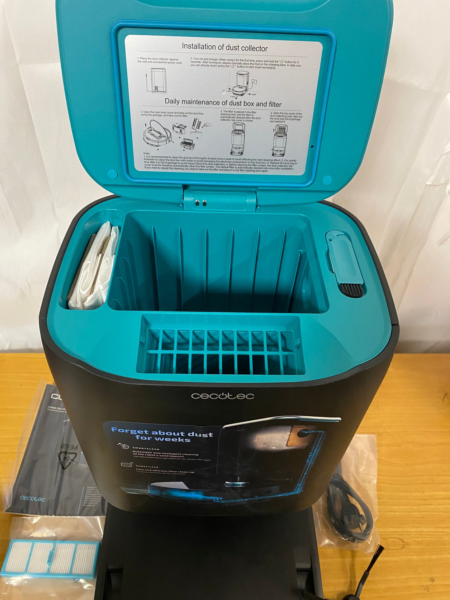 Cecotec Base de Autovaciado Conga Home 10000