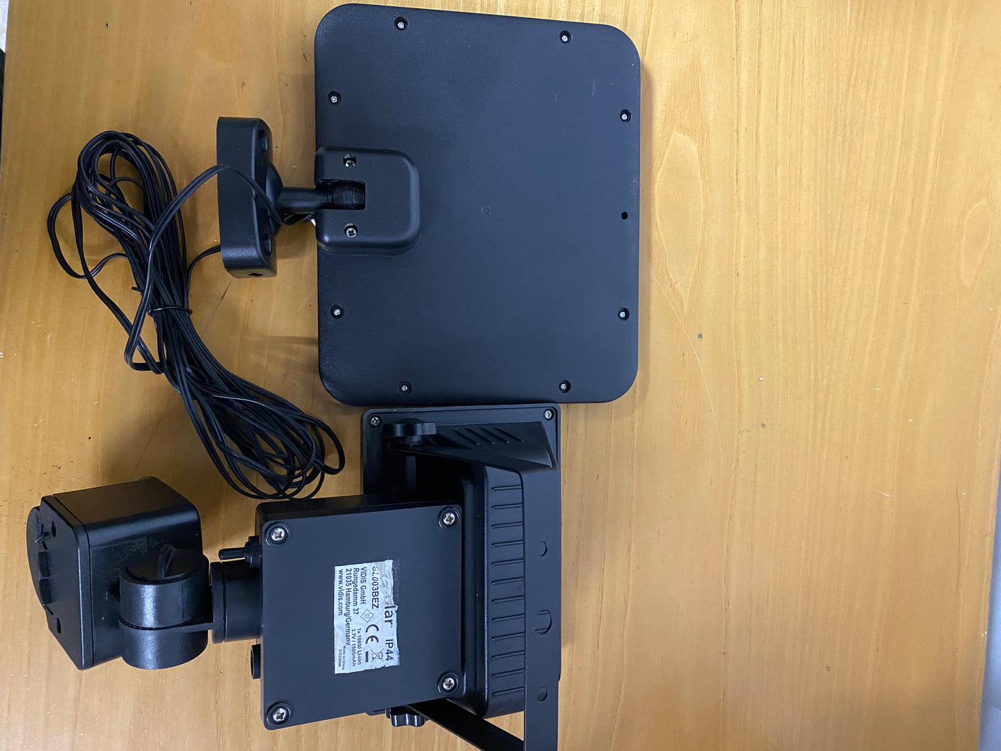 EzSolar Luz Solar de Seguridad para jardín al Aire Libre