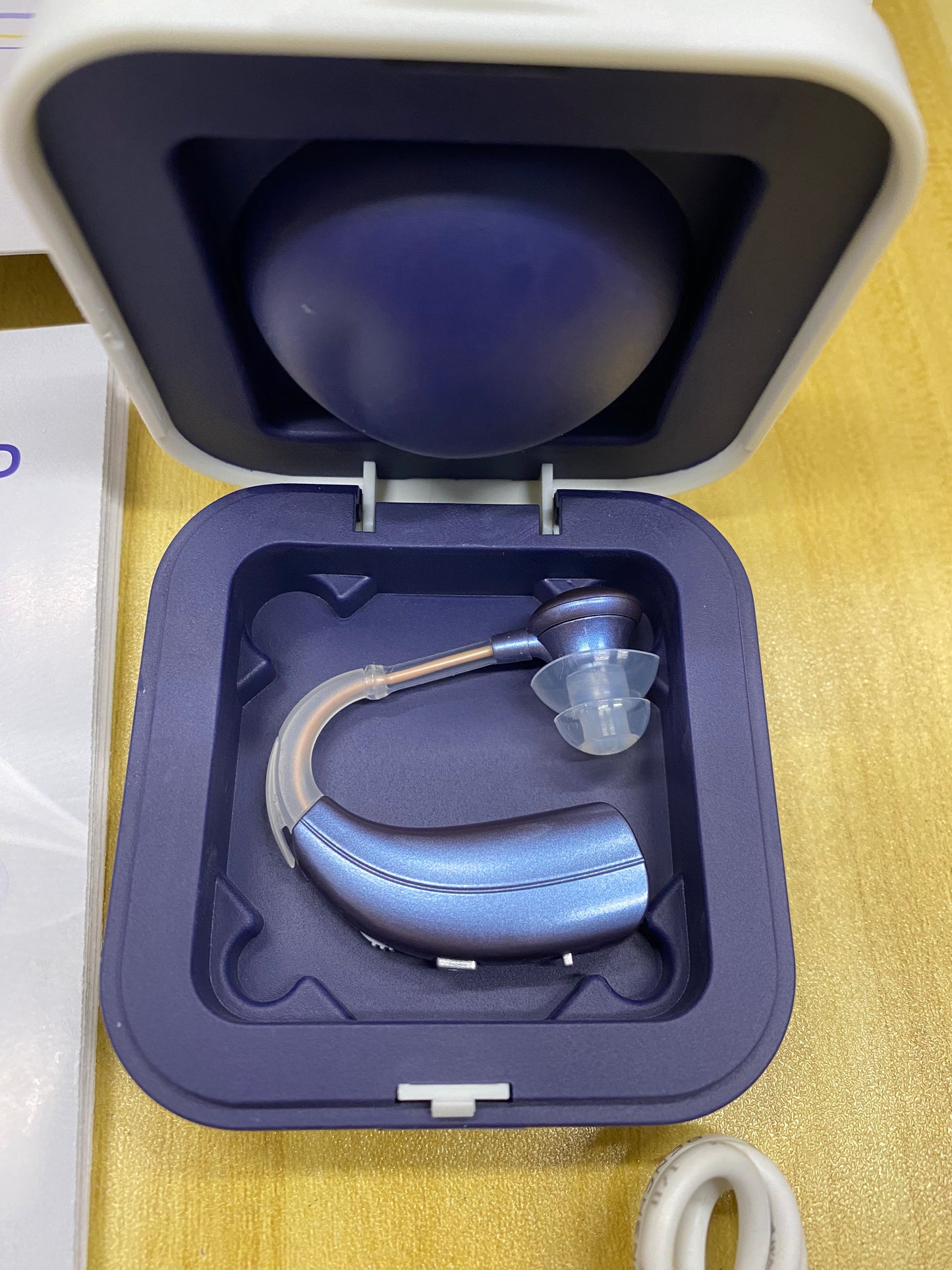 Britzgo Dispositivo recargable compacto, dos modos de sonido, carga tipo C, azul