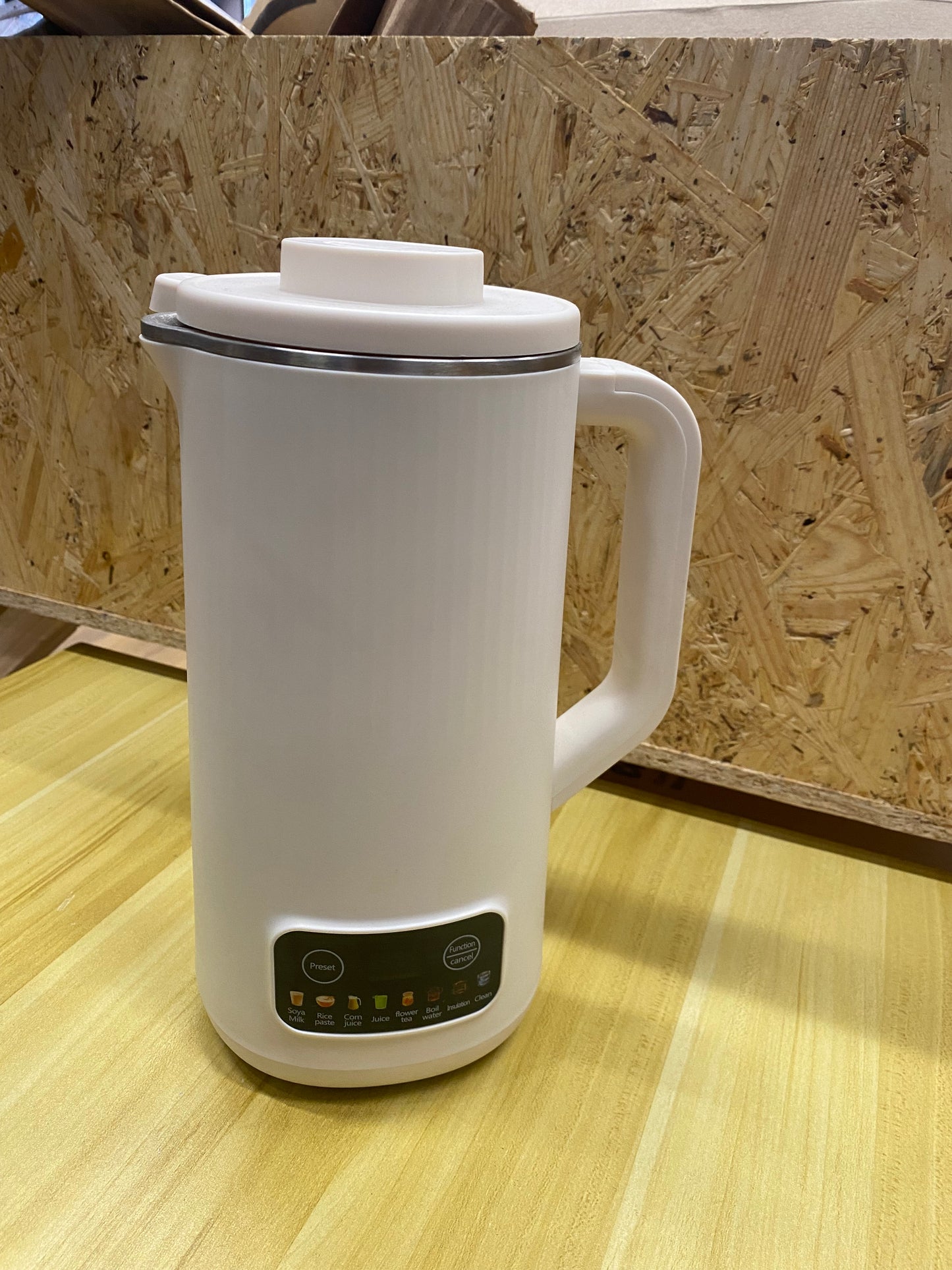 Máquina de Leche de Soja Multifunción,preparadora de sopas y mermeladas de 20 onzas