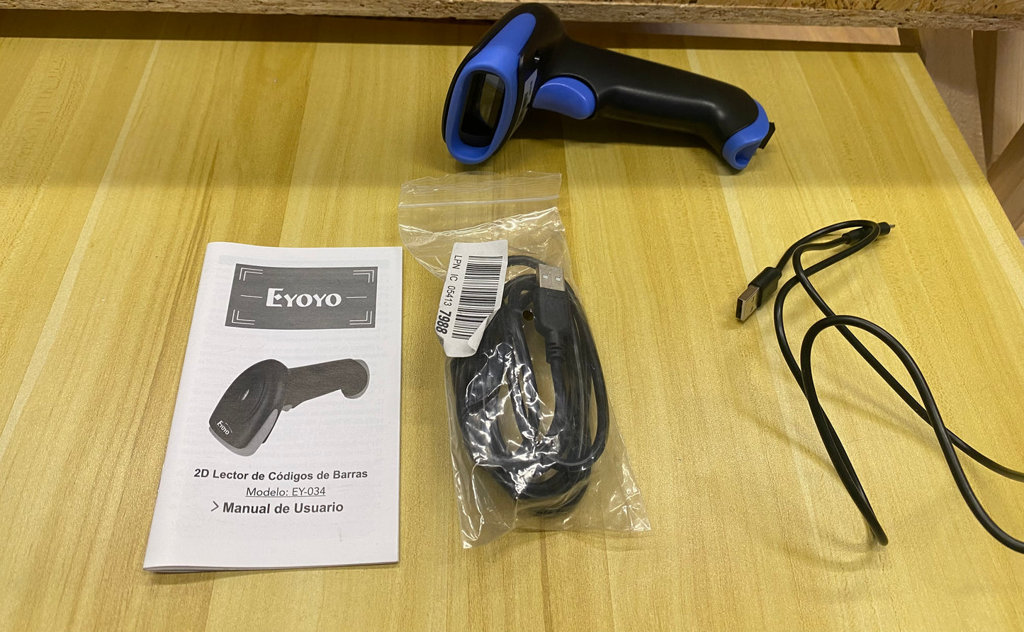 Lector de Códigos de Barras Inalambrico