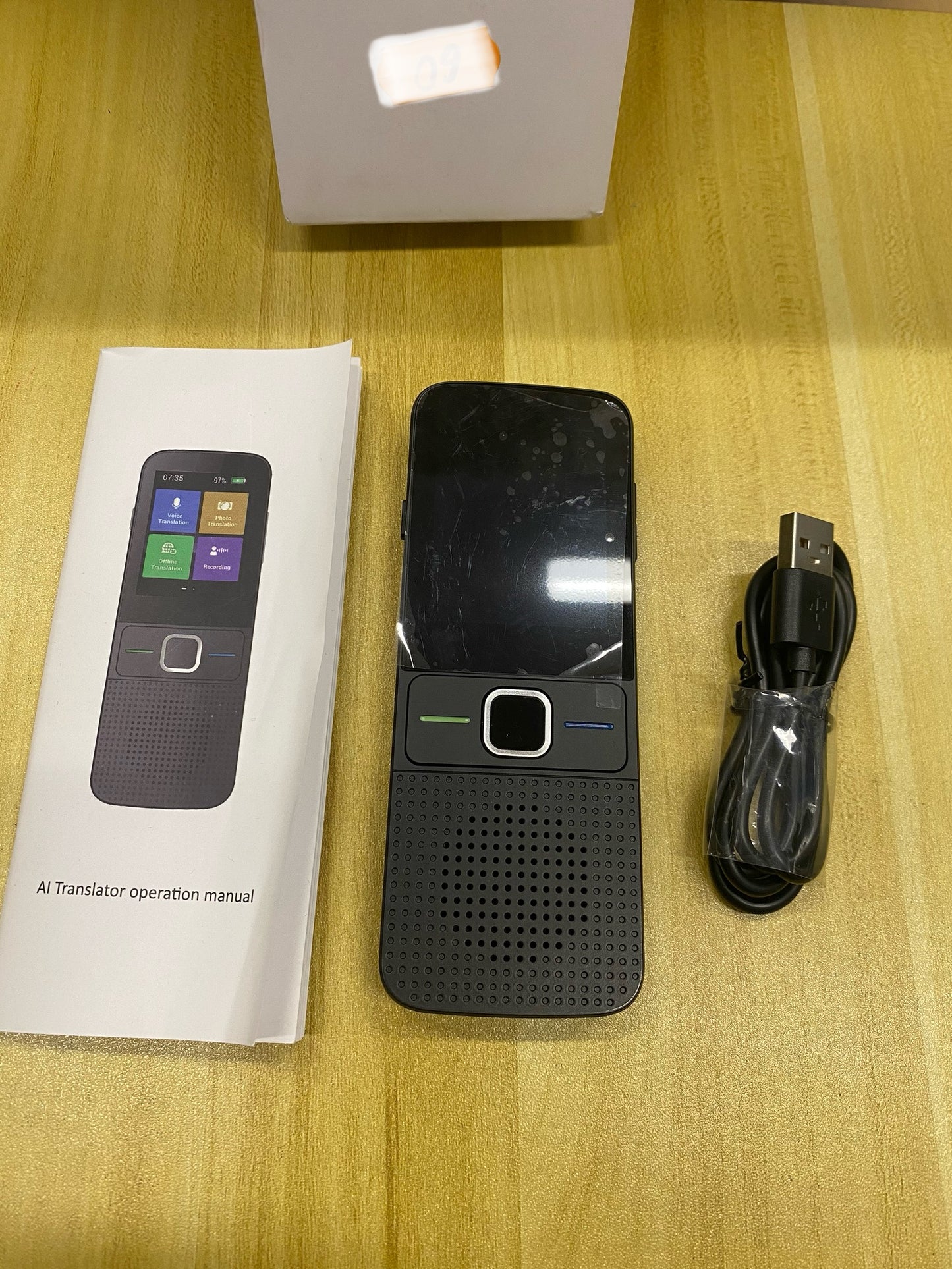 Dispositivo de traducción de idiomas inteligente