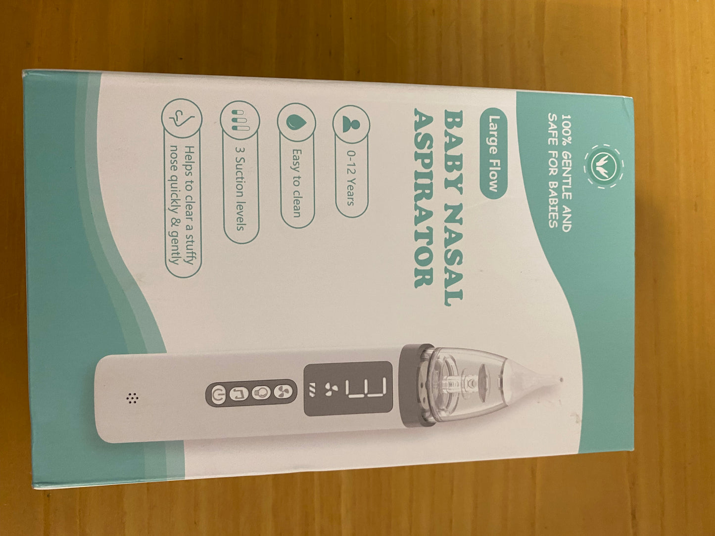 Aspirador nasal para bebé