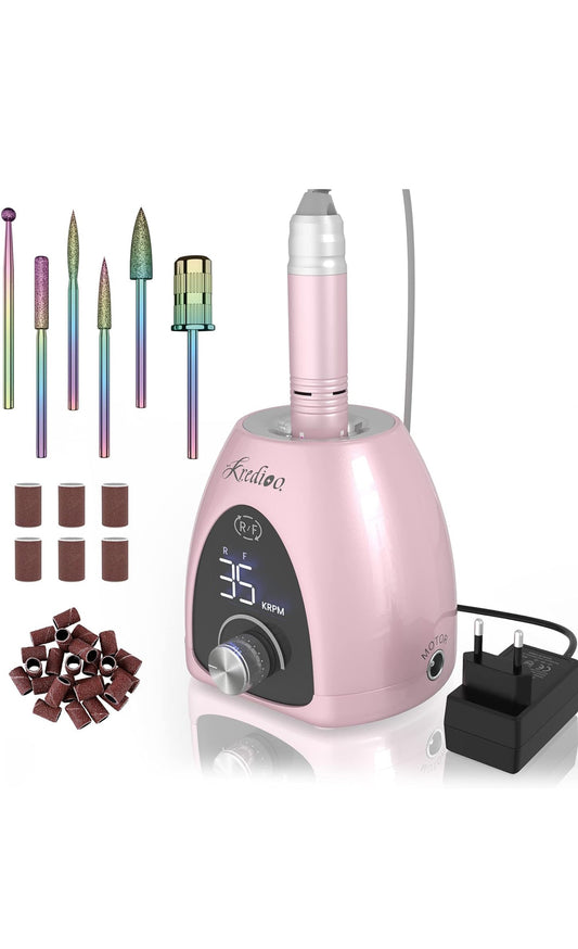 Kredioo Torno para Uñas Profesional 35000 RPM