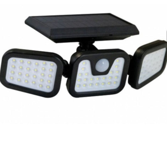 Lámpara solar de pared con sensor automático EZSOLAR de 700 lm de estilo oriental