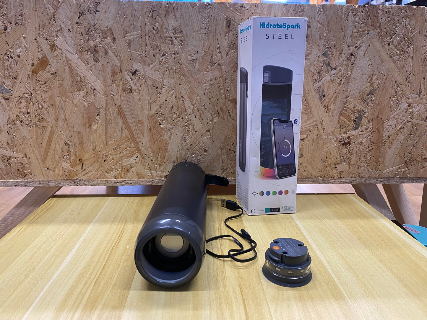 Hidrate Spark - Botella de Agua Inteligente de Acero