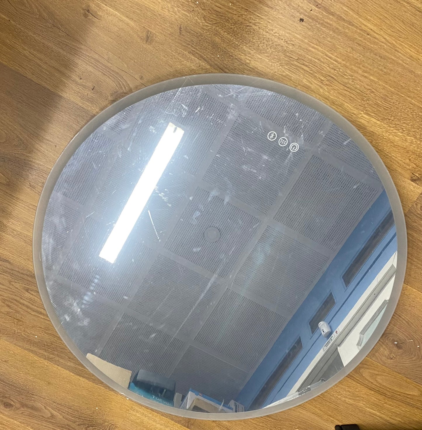 Espejo de baño Redondo con iluminación LED