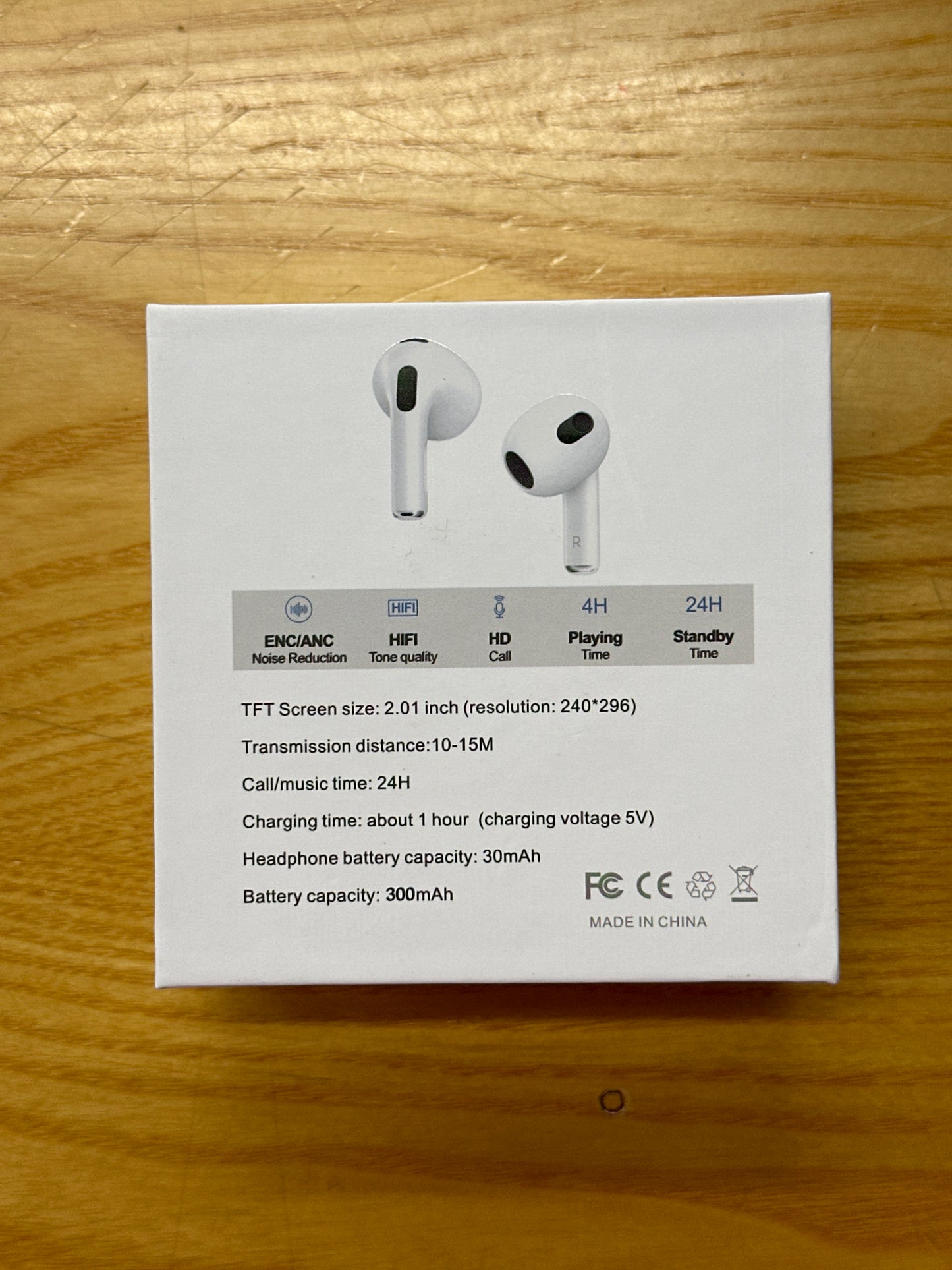 Auriculares con pantalla