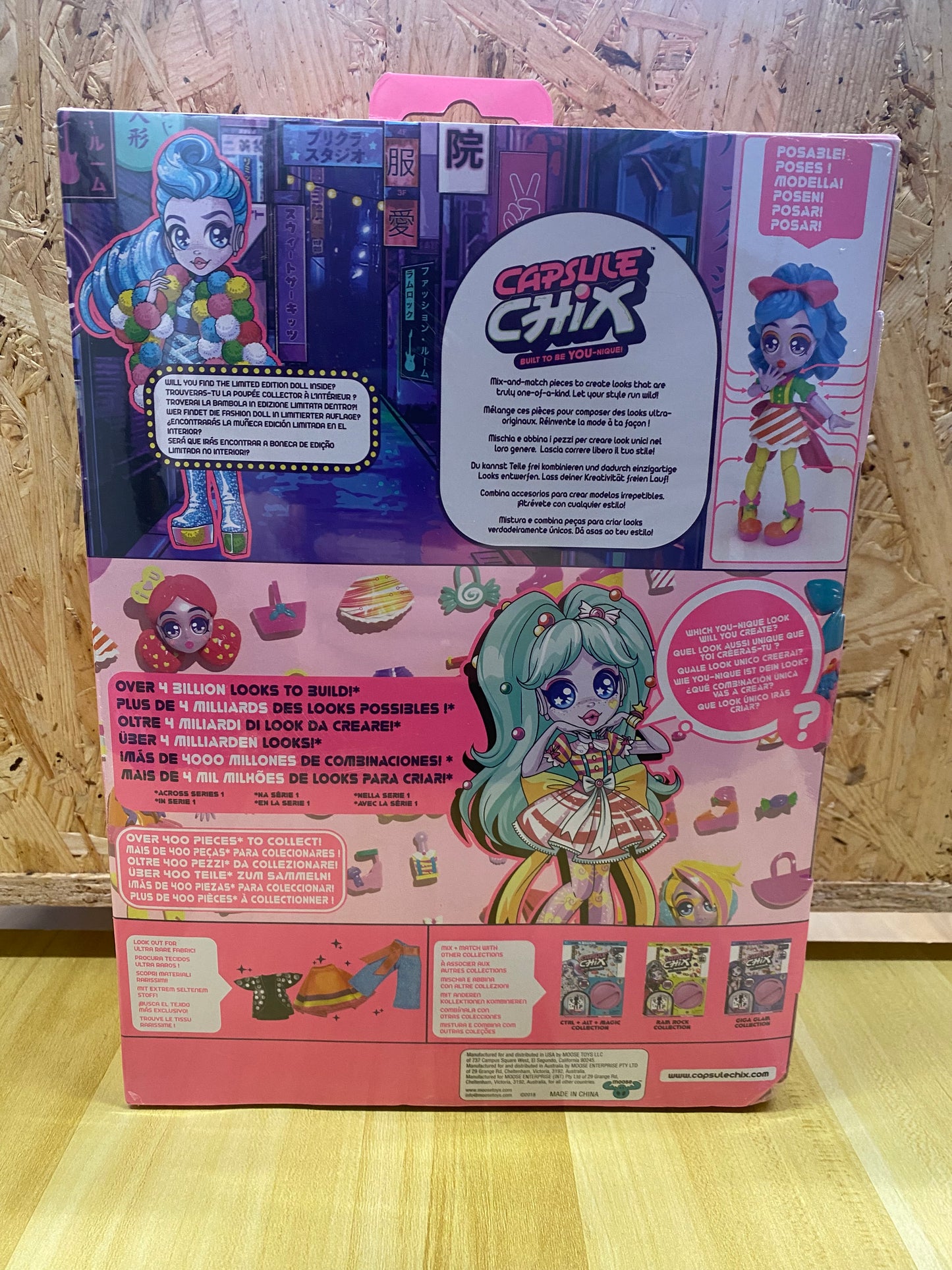 Capsule Chix Build Your Own Surprise Fashion Doll