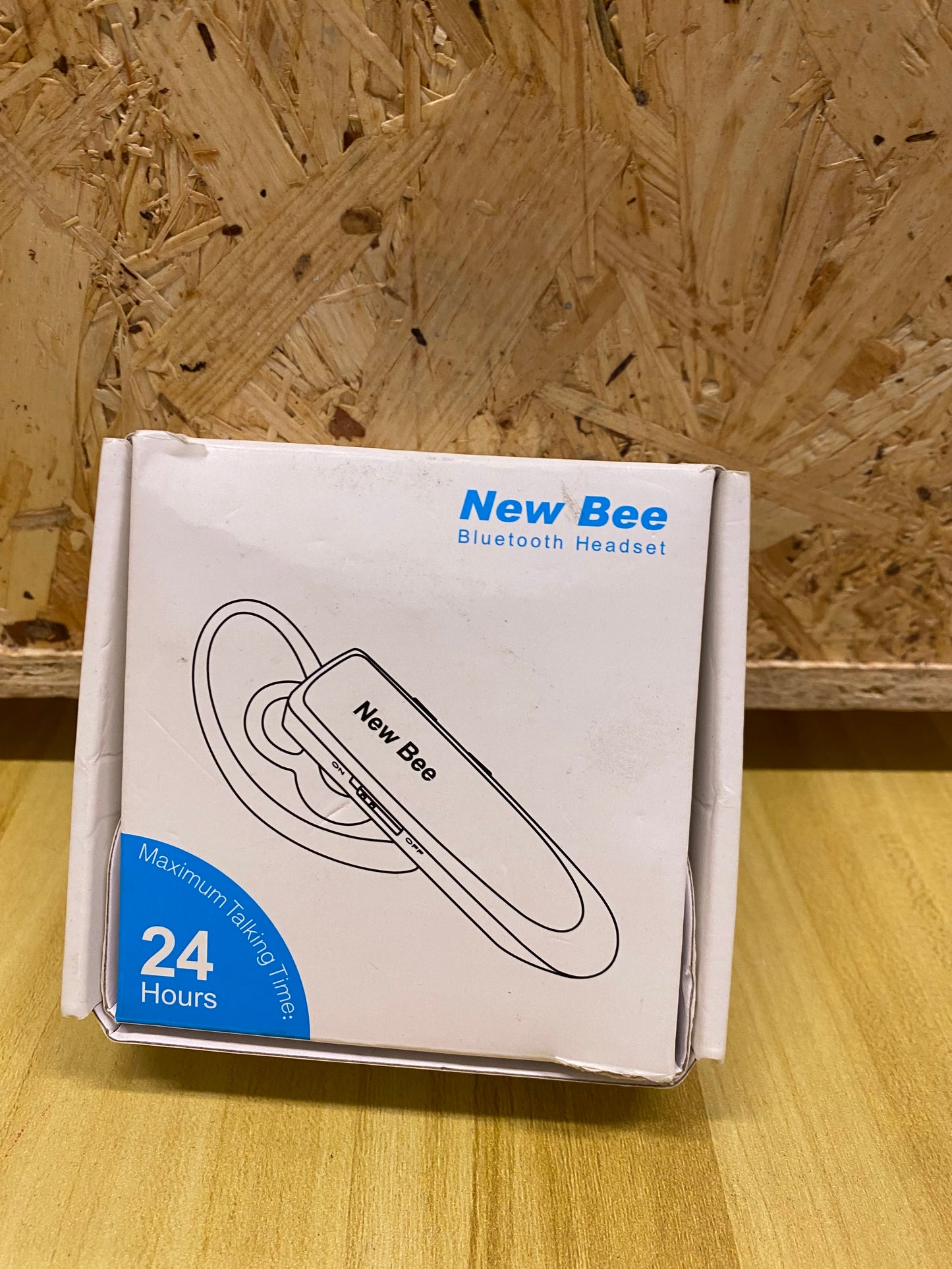 New bee - Auriculares inalámbricos Bluetooth con micrófono