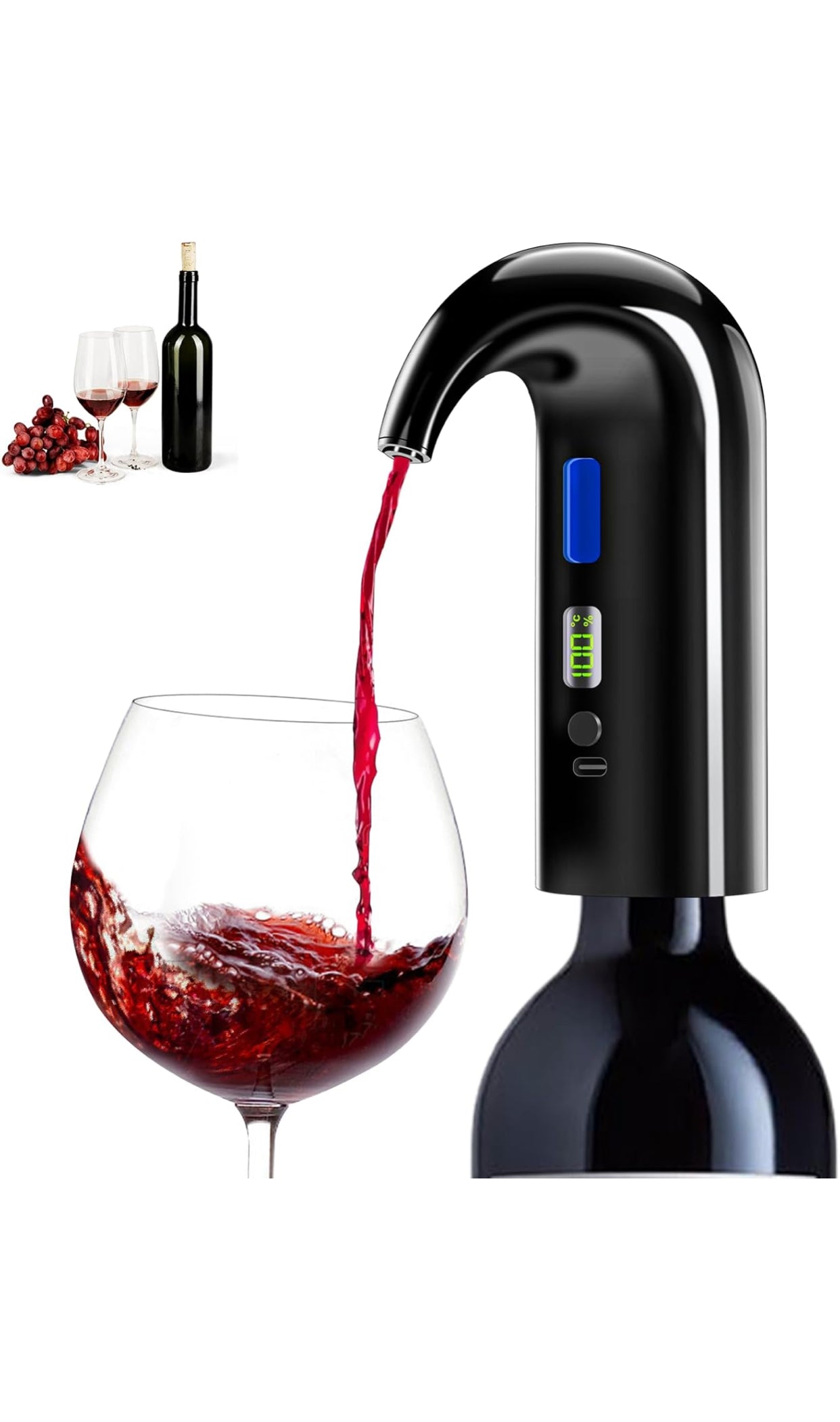 Cosyall Decantador de vino eléctrico