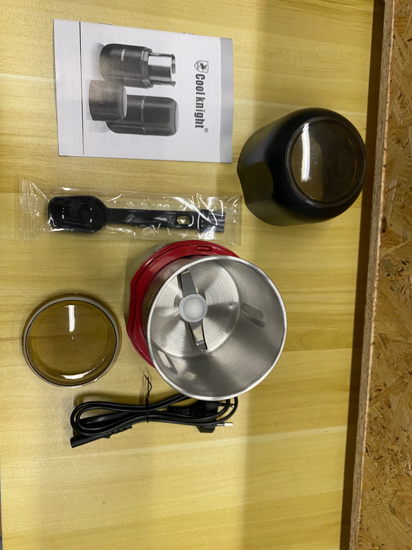 COOL KNIGHT Molinillo de Café Eléctrico