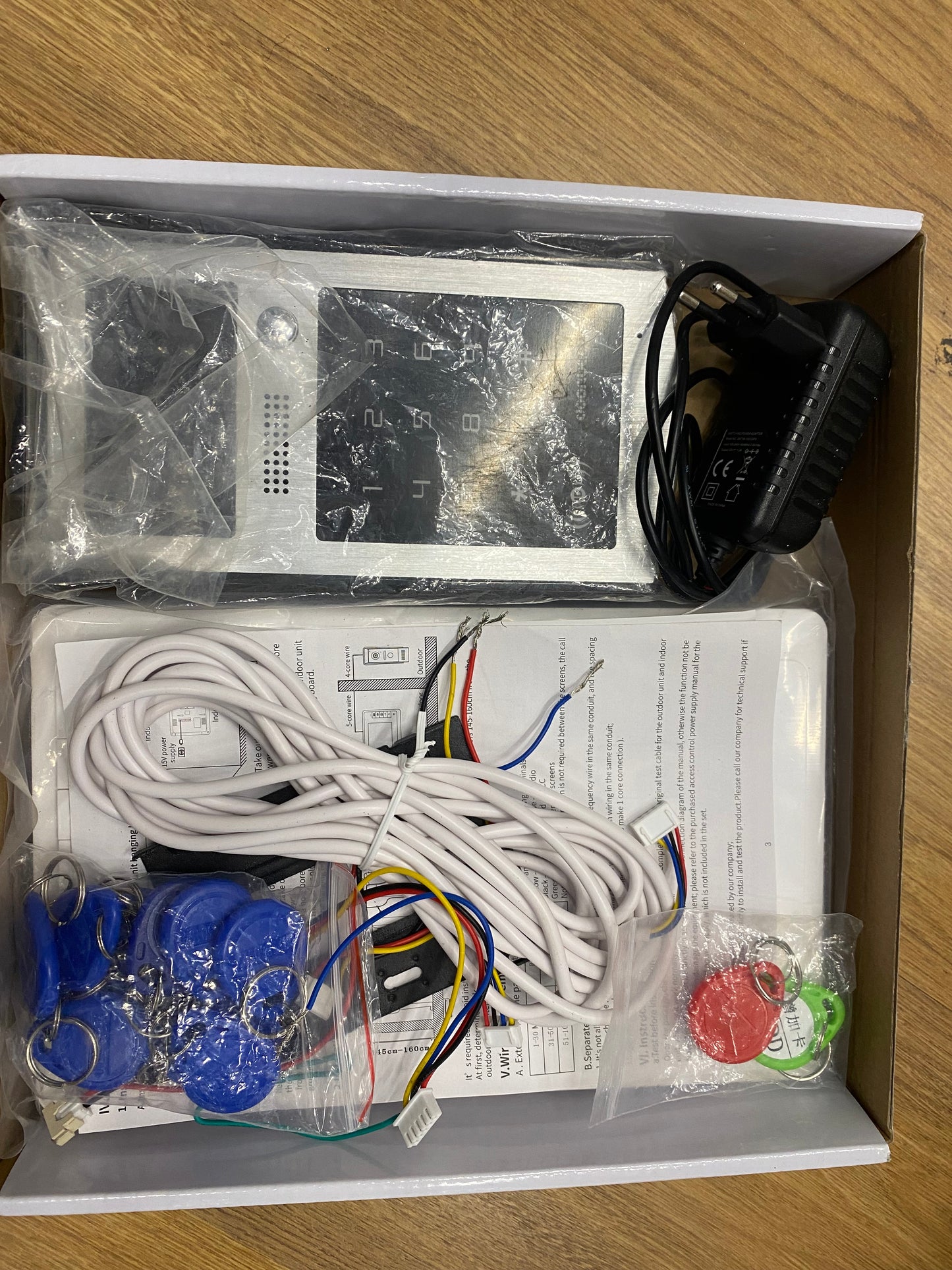 Impermeable Vídeo Portero Vídeo Timbre de Puerta