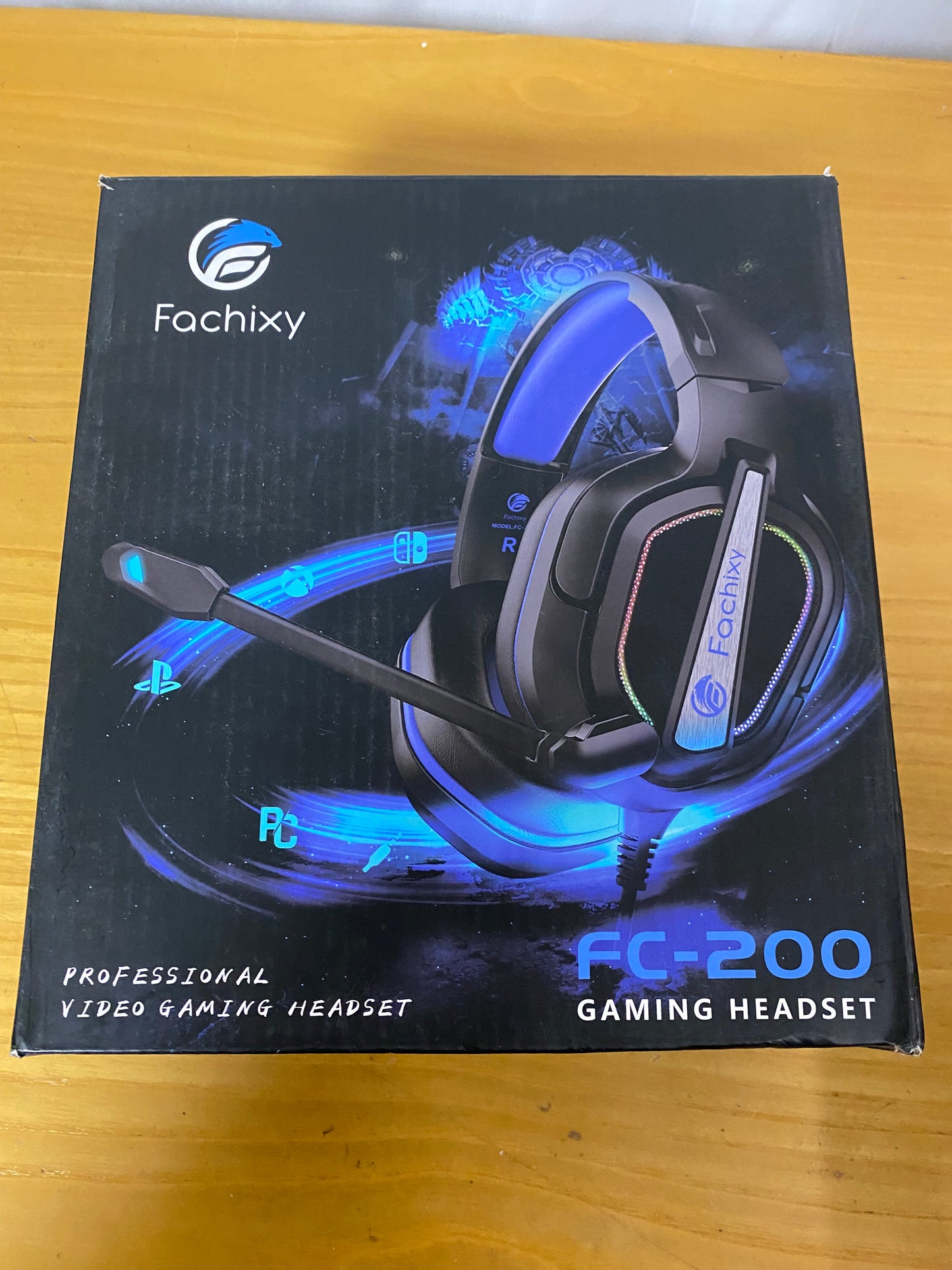 Fachixy FC200 Cascos Gaming para PS5/PS4/PC/Xbox One/Switch