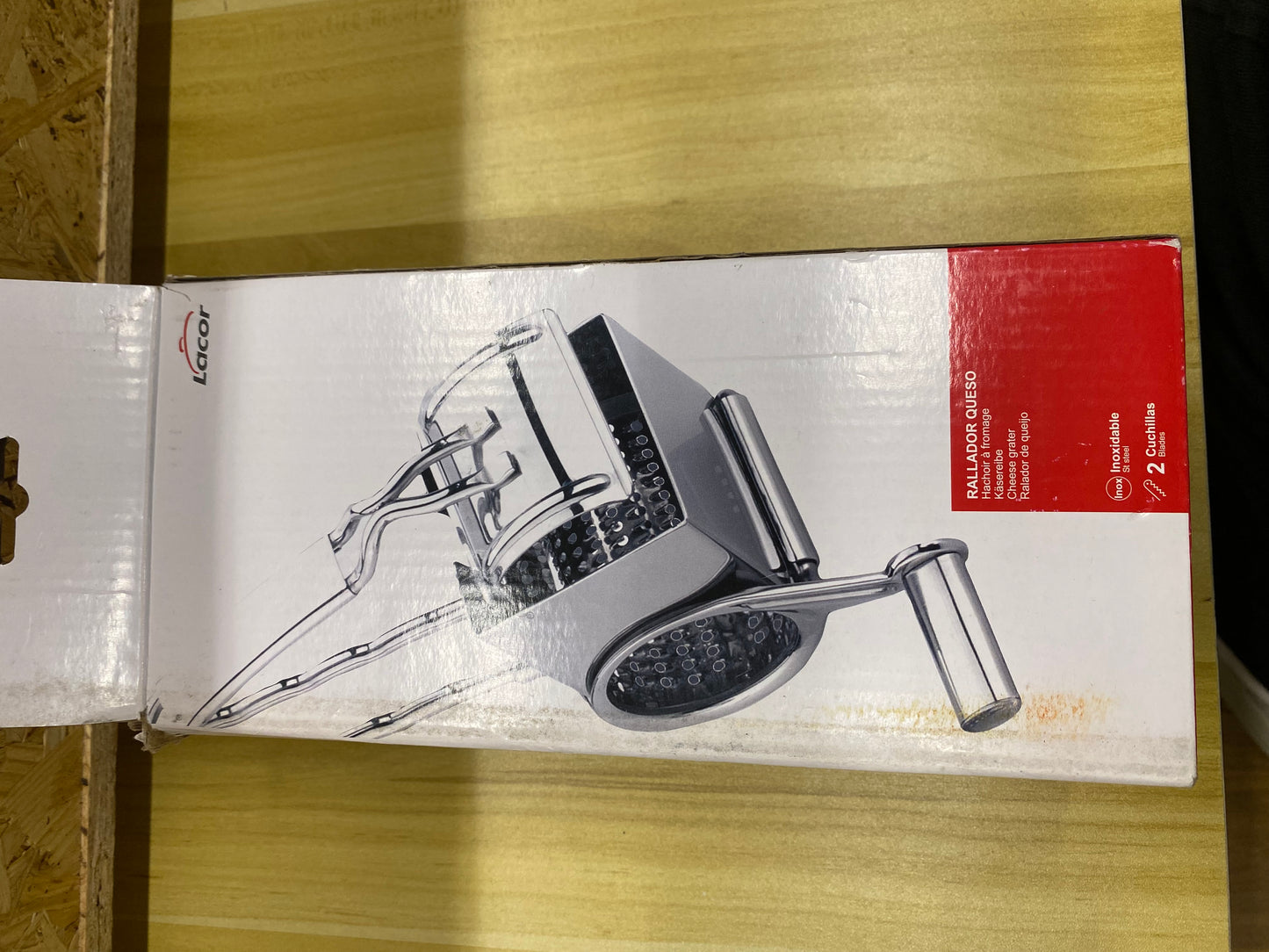 Rallador Inox 2 Cuchillas