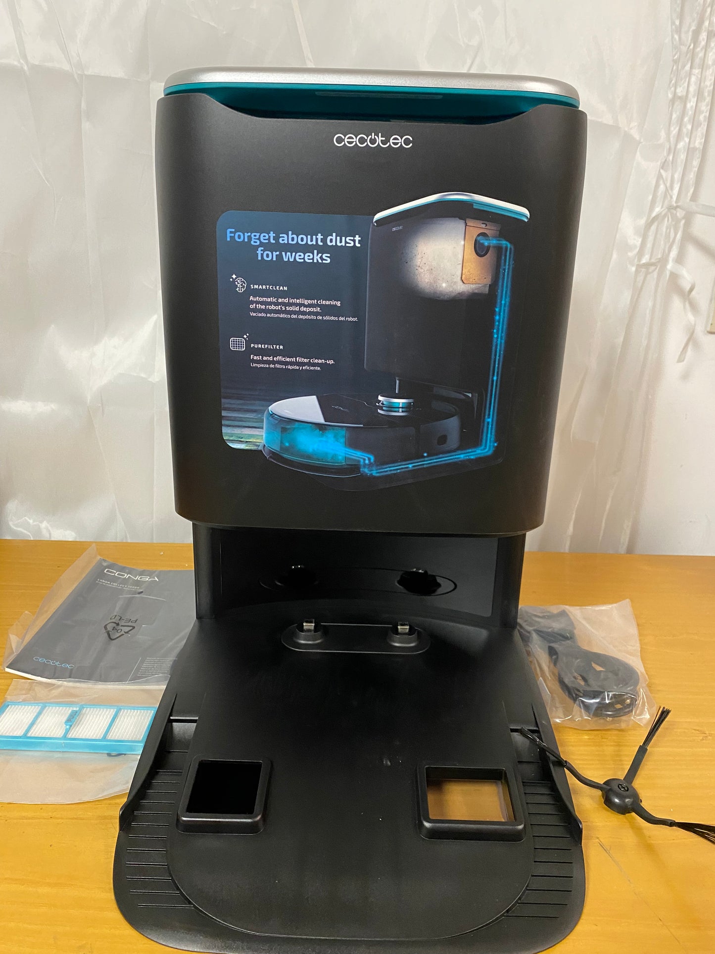 Cecotec Base de Autovaciado Conga Home 10000