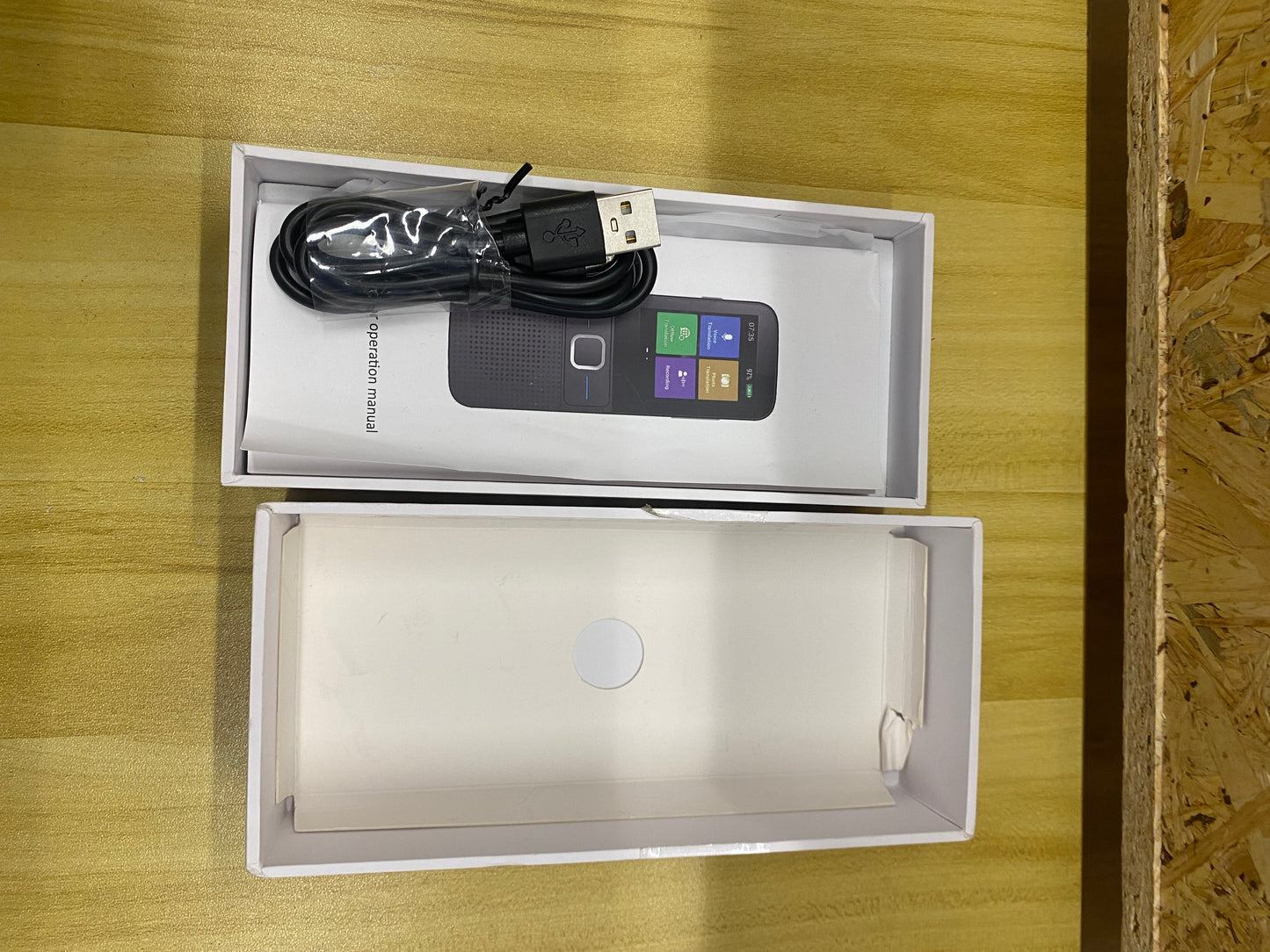 Dispositivo de traducción de idiomas inteligente