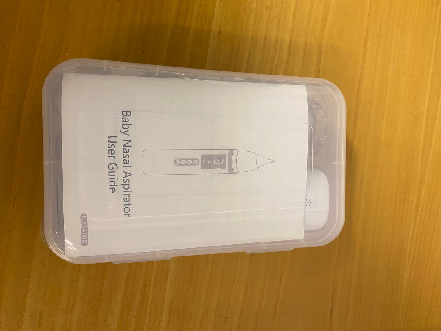 Aspirador nasal para bebé