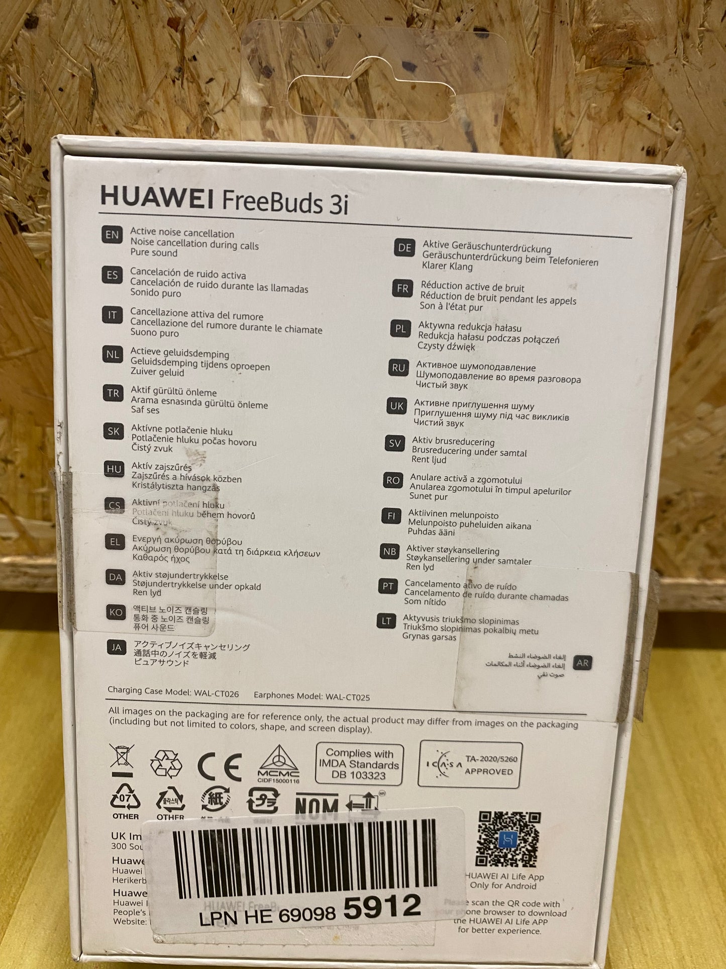 HUAWEI FreeBuds 3i auriculares