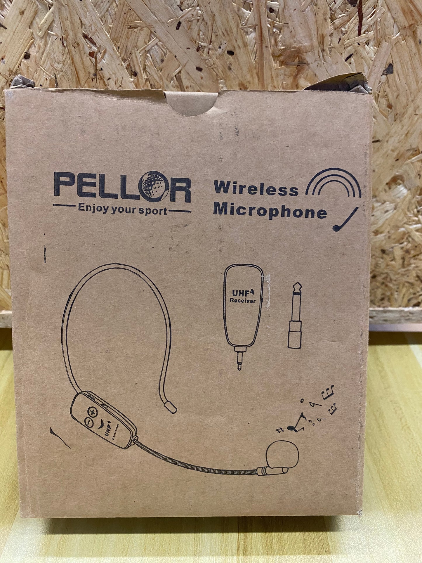PELLOR UHF Micrófono Inalámbrico con Diadema