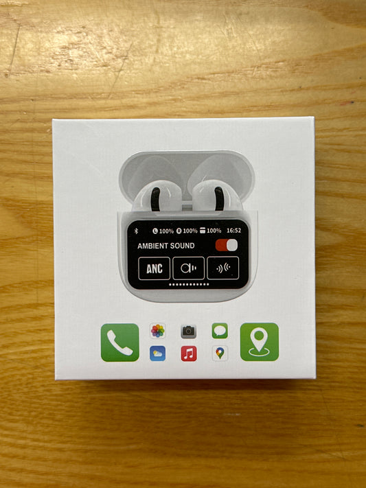 Auriculares con pantalla