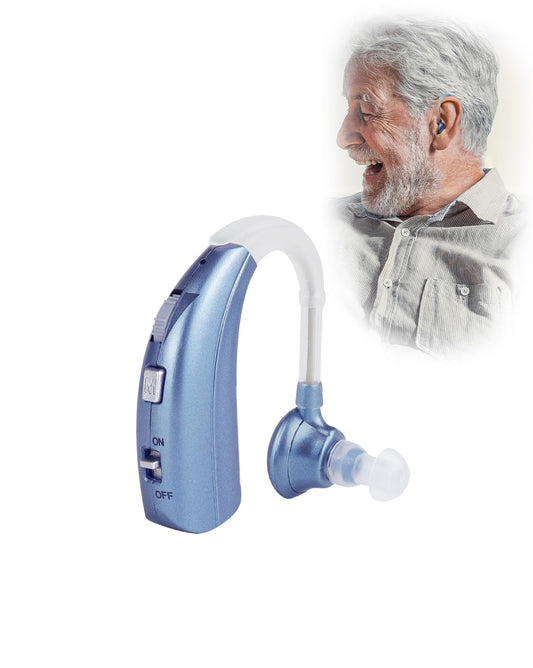 Britzgo Dispositivo recargable compacto, dos modos de sonido, carga tipo C, azul