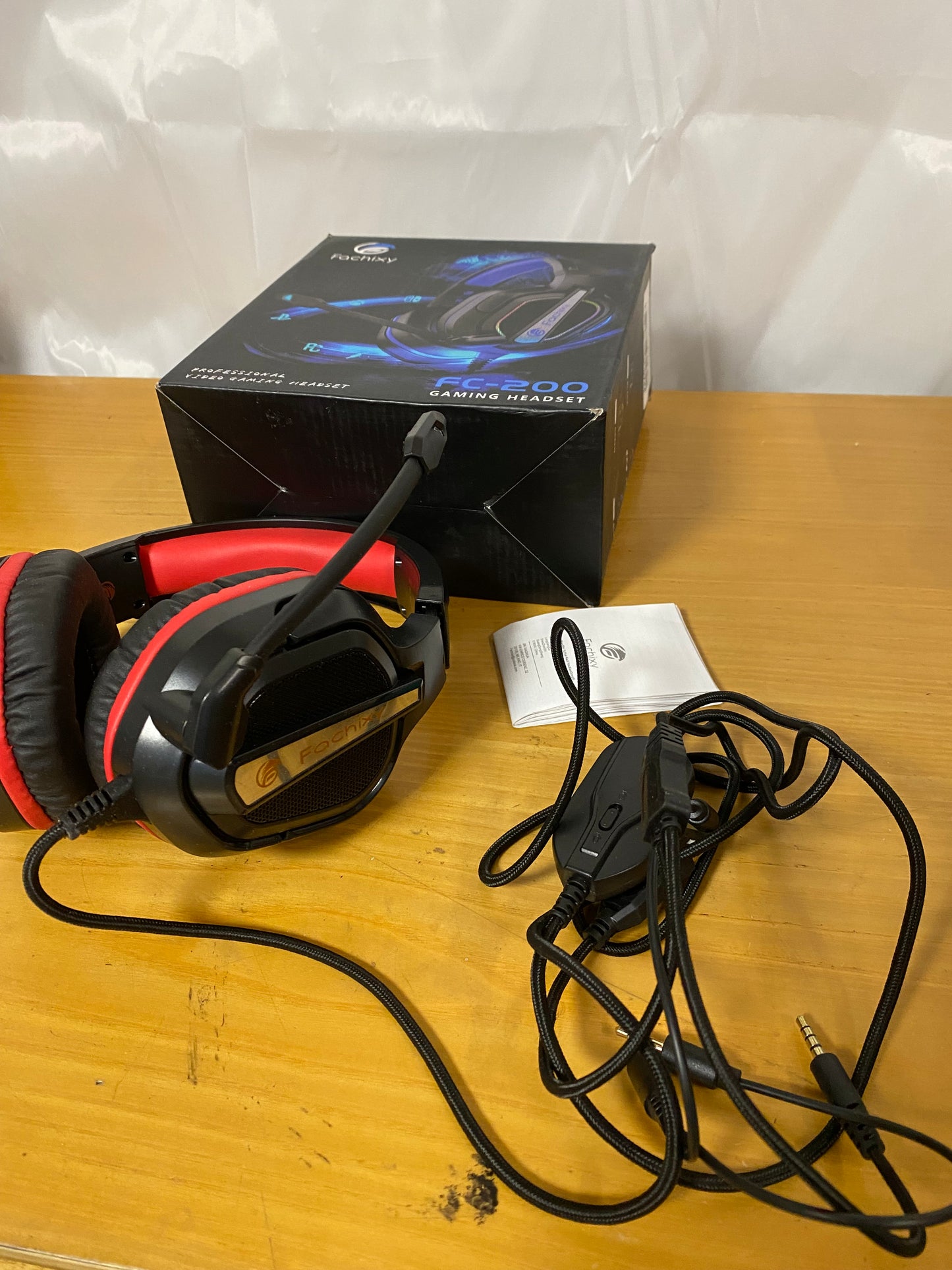 Fachixy FC200 Cascos Gaming para PS5/PS4/PC/Xbox One/Switch