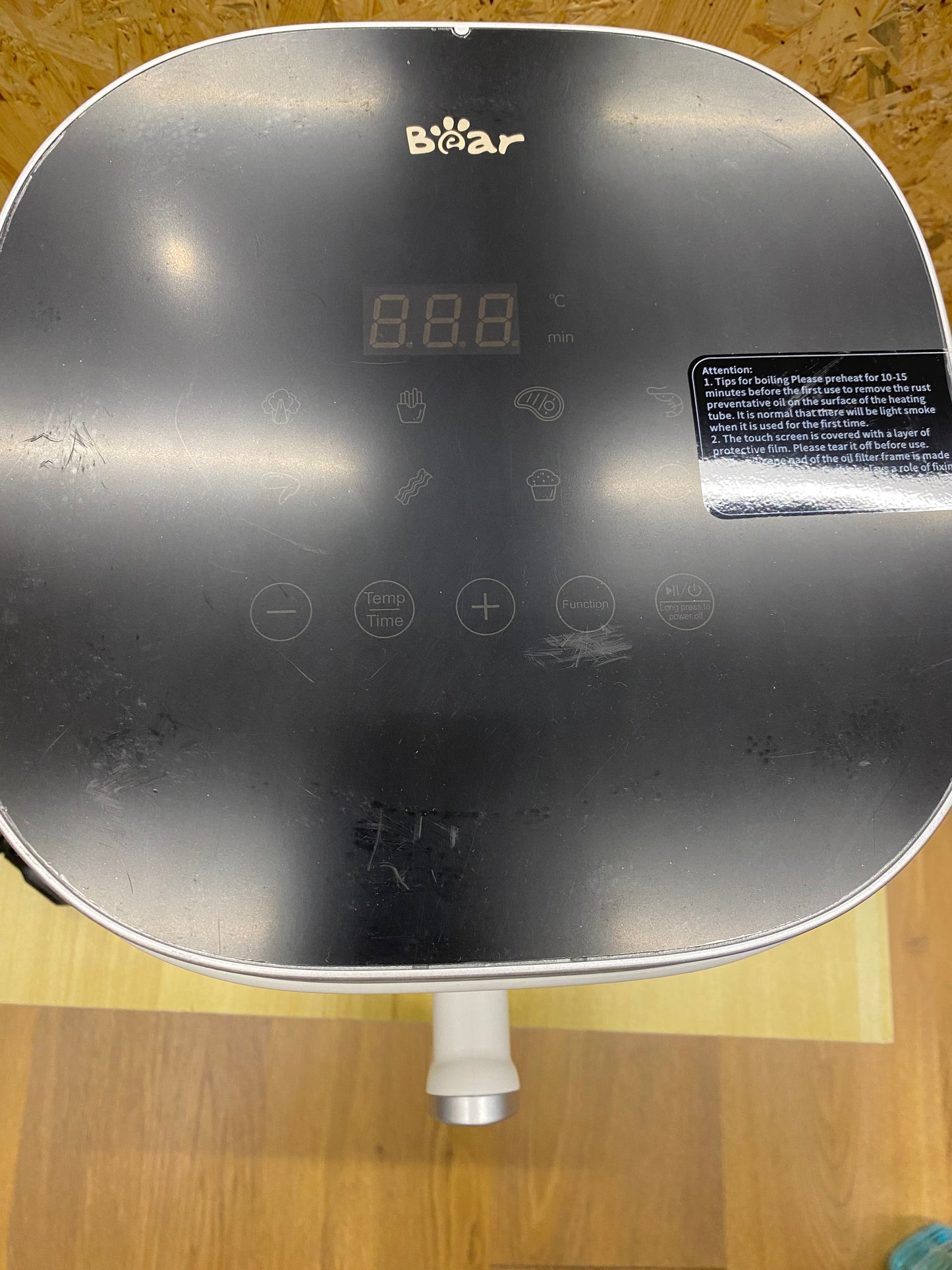 BEAR Freidora sin aceite