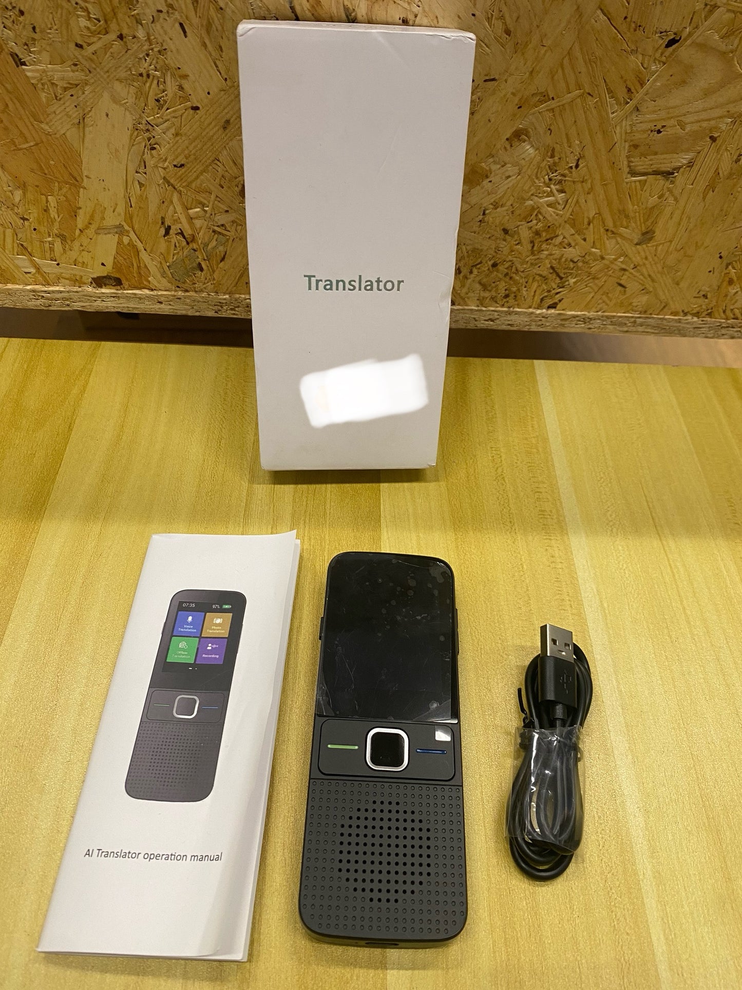 Dispositivo de traducción de idiomas inteligente