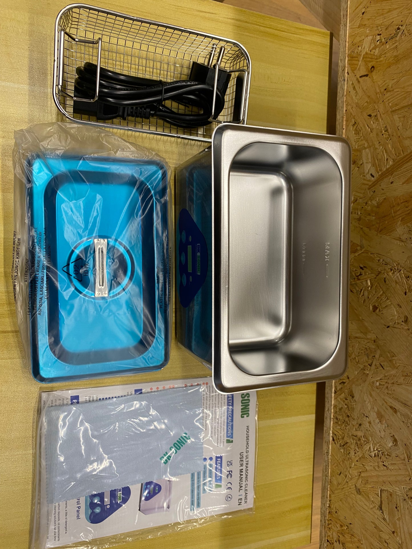 DK SONIC 900ML Sonic Cleaner