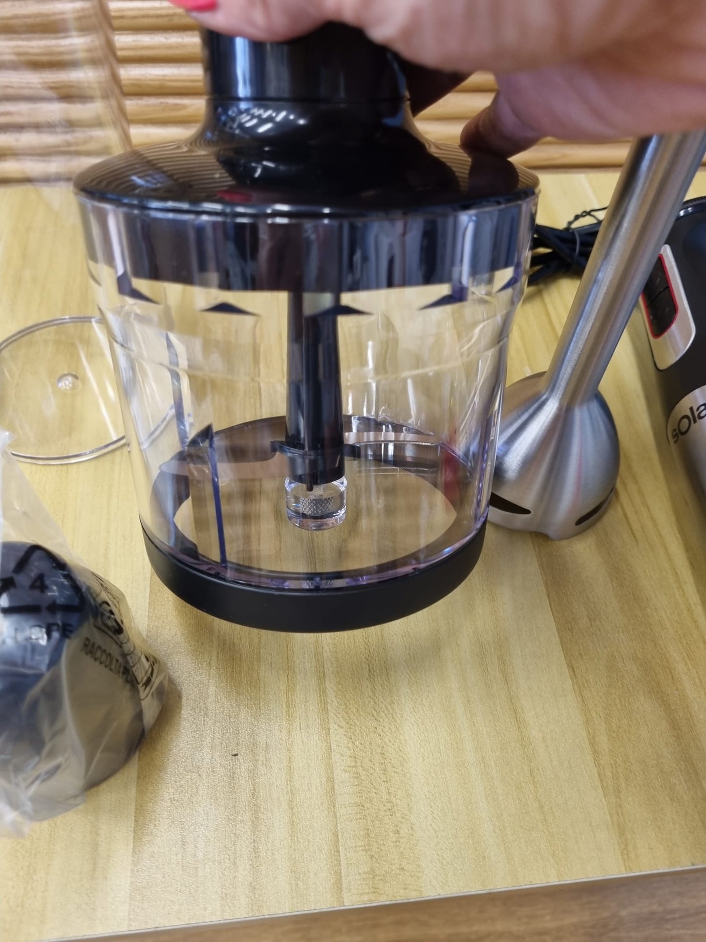 Batidora de mano y accesorios 1200 W