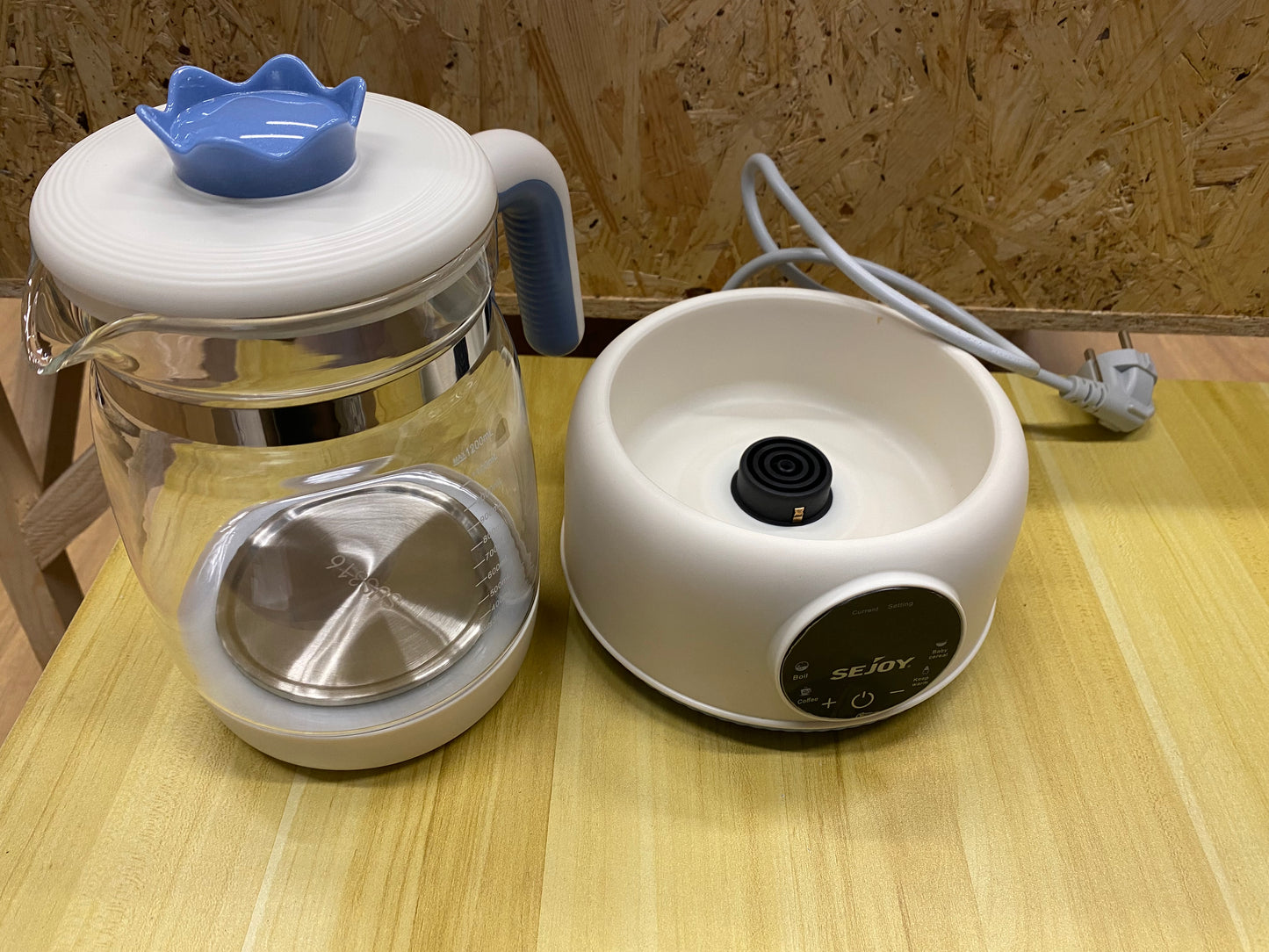 Sejoy Dispensador de agua caliente para preparar biberones de fórmula en menos de 20 segundos