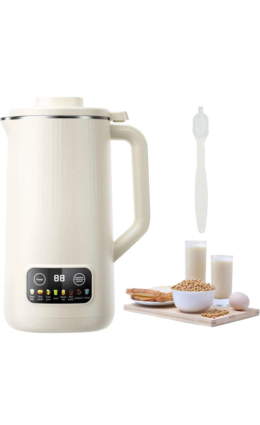 Máquina de Leche de Soja Multifunción,preparadora de sopas y mermeladas de 20 onzas