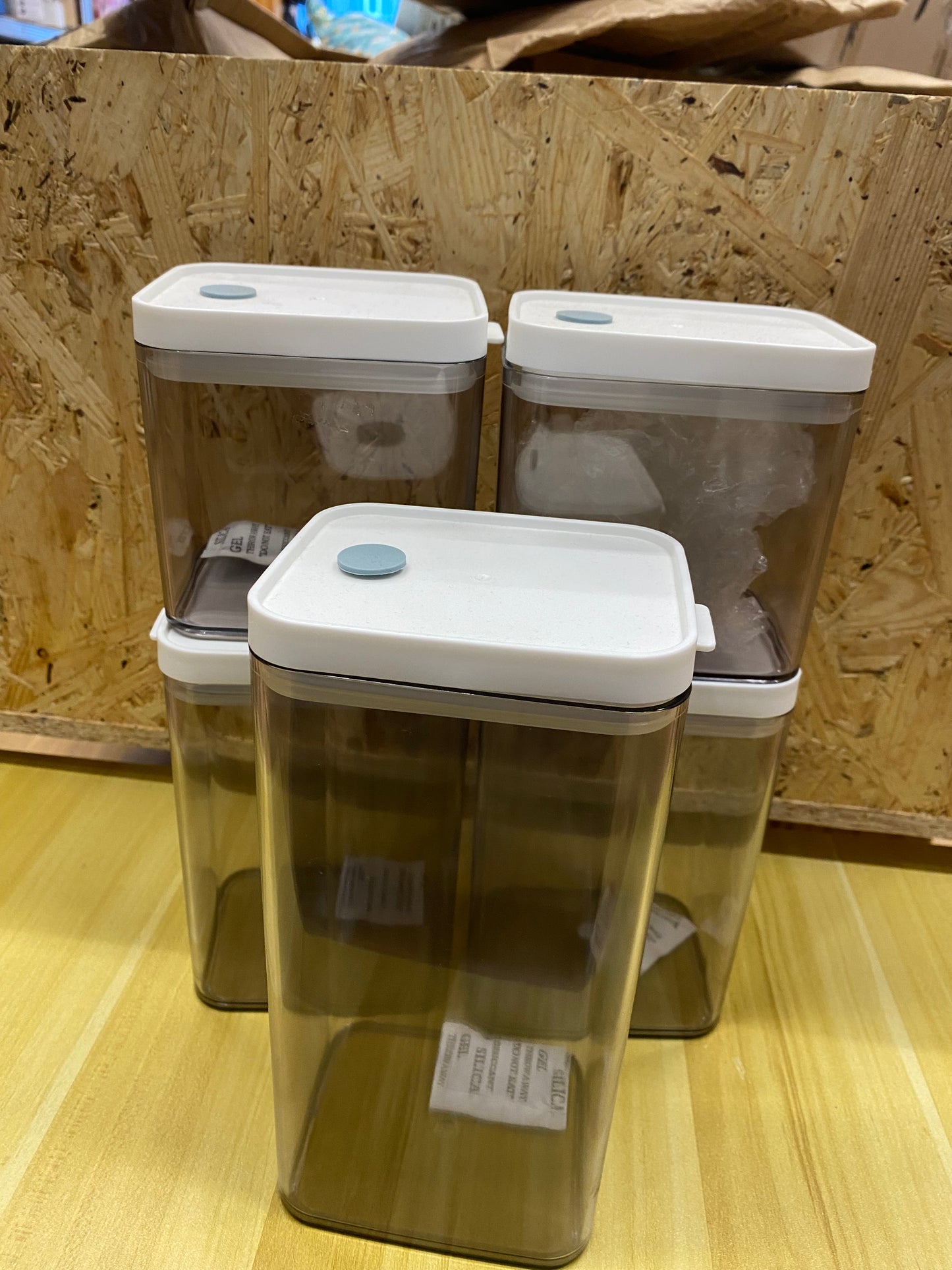 5 Contenedores  de Almacenamiento de Especias