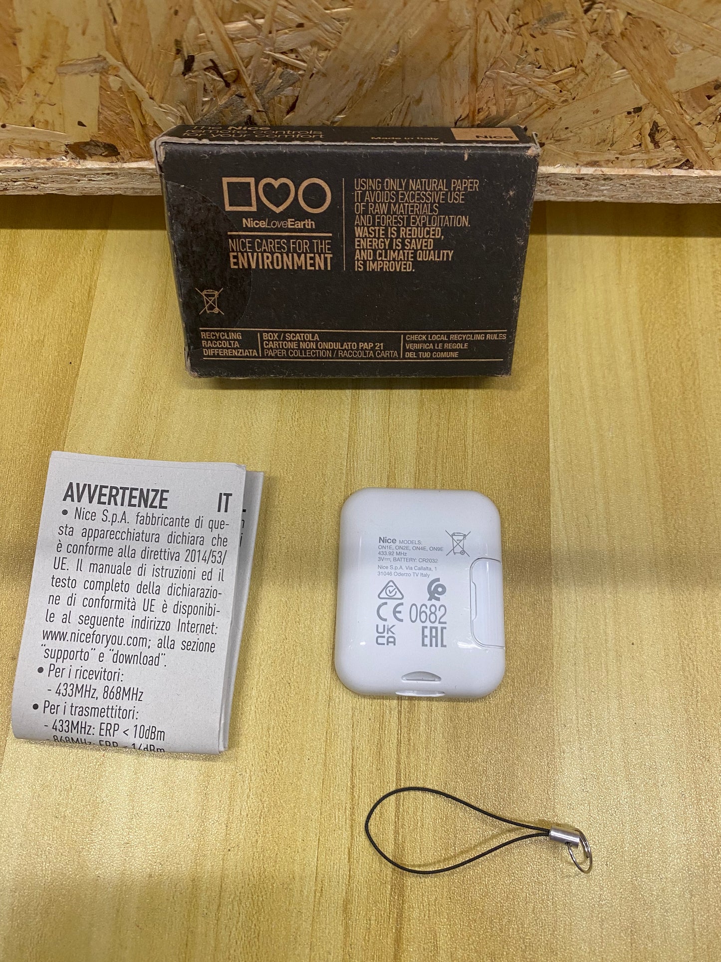 Mando remoto transmisor