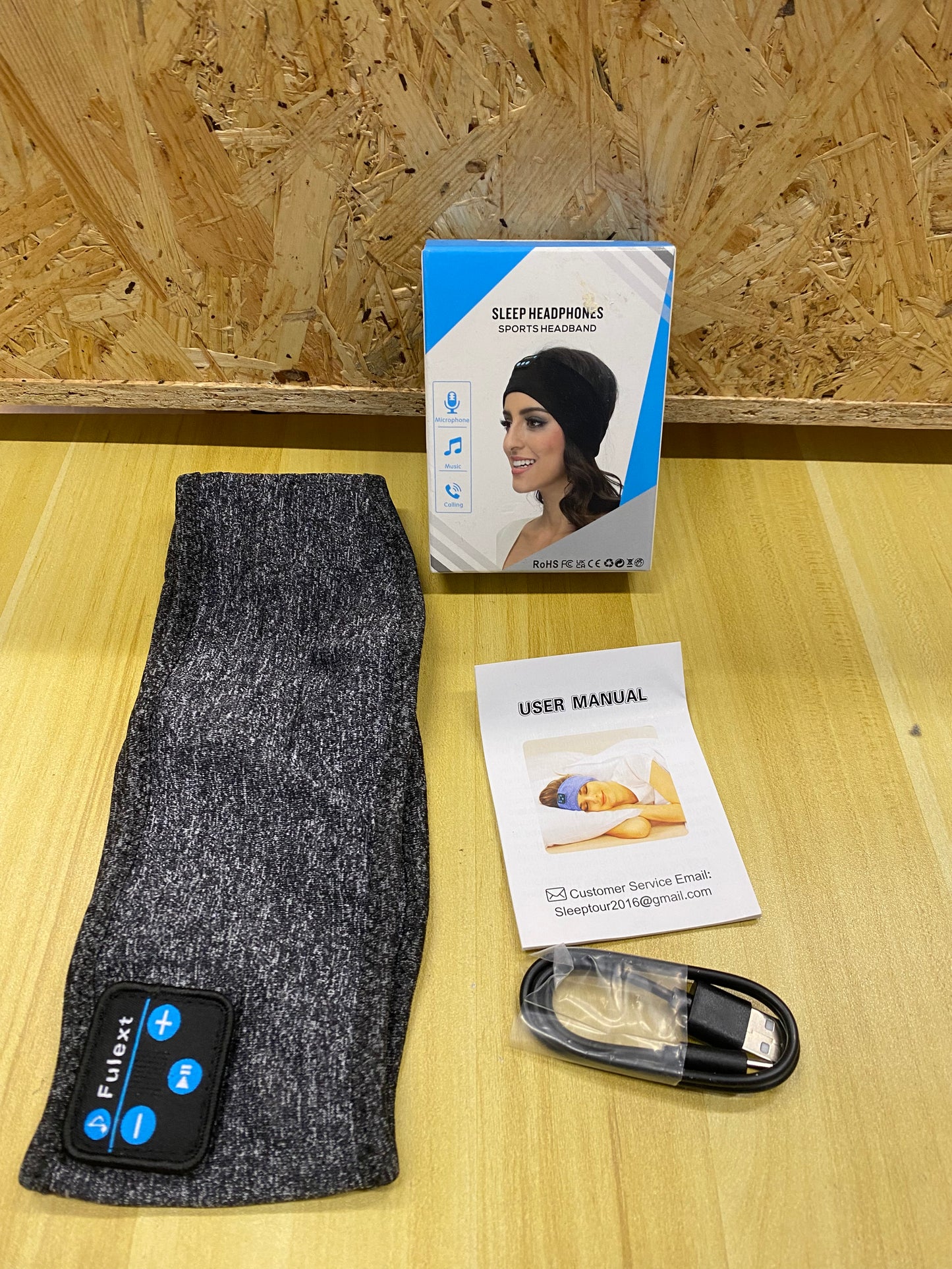 Fulext - Auriculares para Dormir con Bluetooth