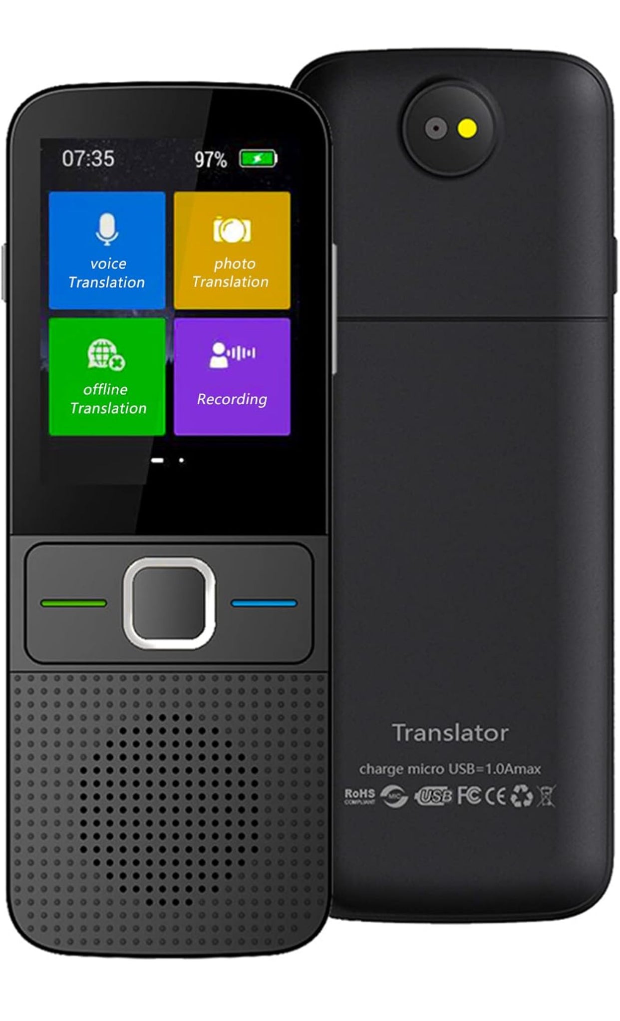 Dispositivo de traducción de idiomas inteligente