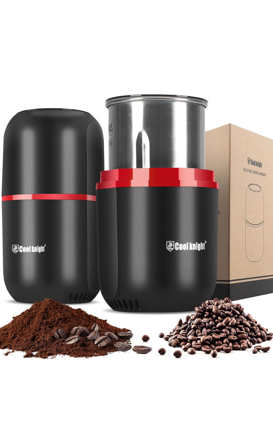 COOL KNIGHT Molinillo de Café Eléctrico