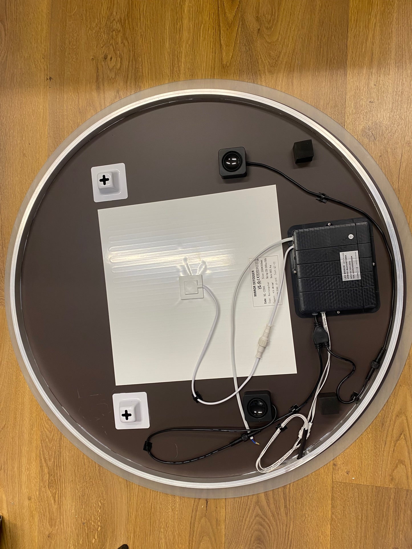 Espejo de baño Redondo con iluminación LED