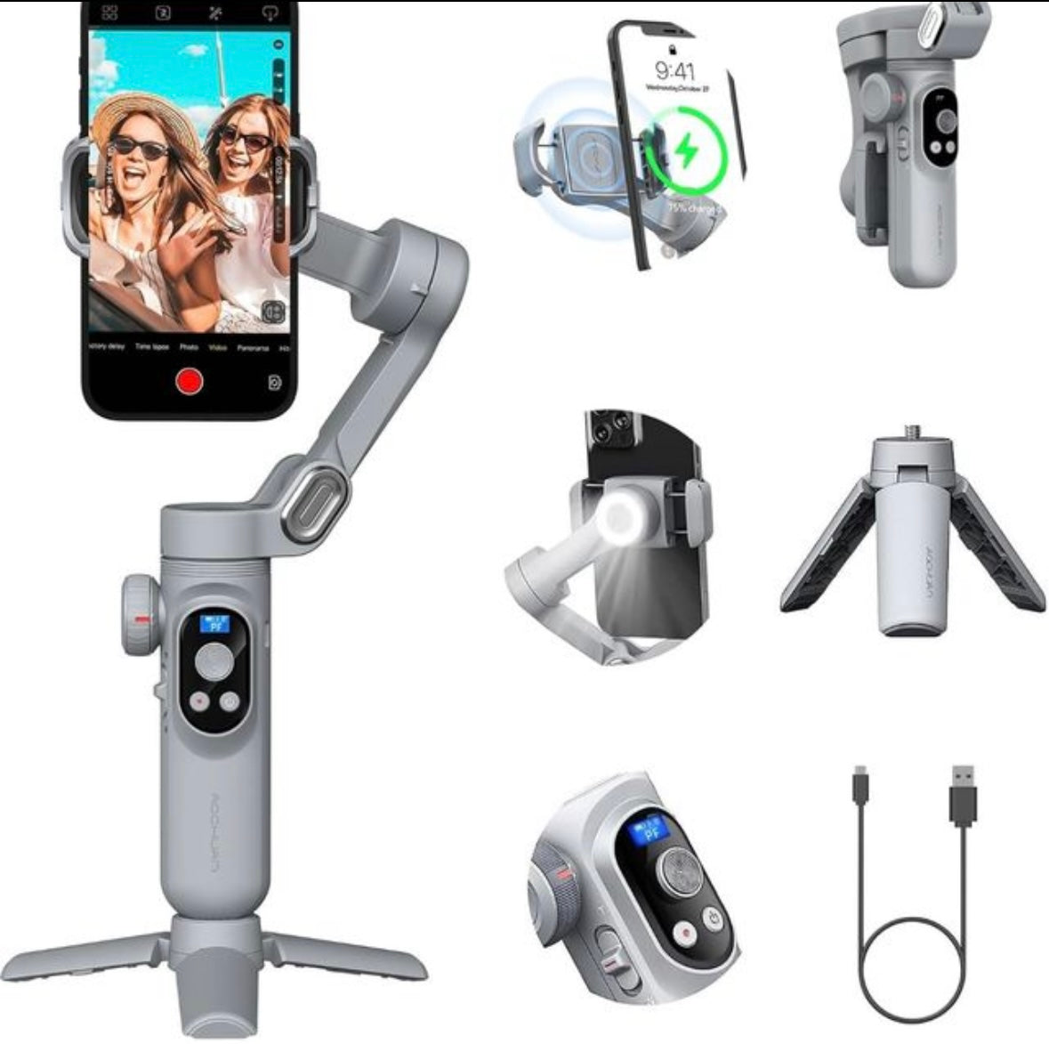 Estabilizador de cardán de móvil