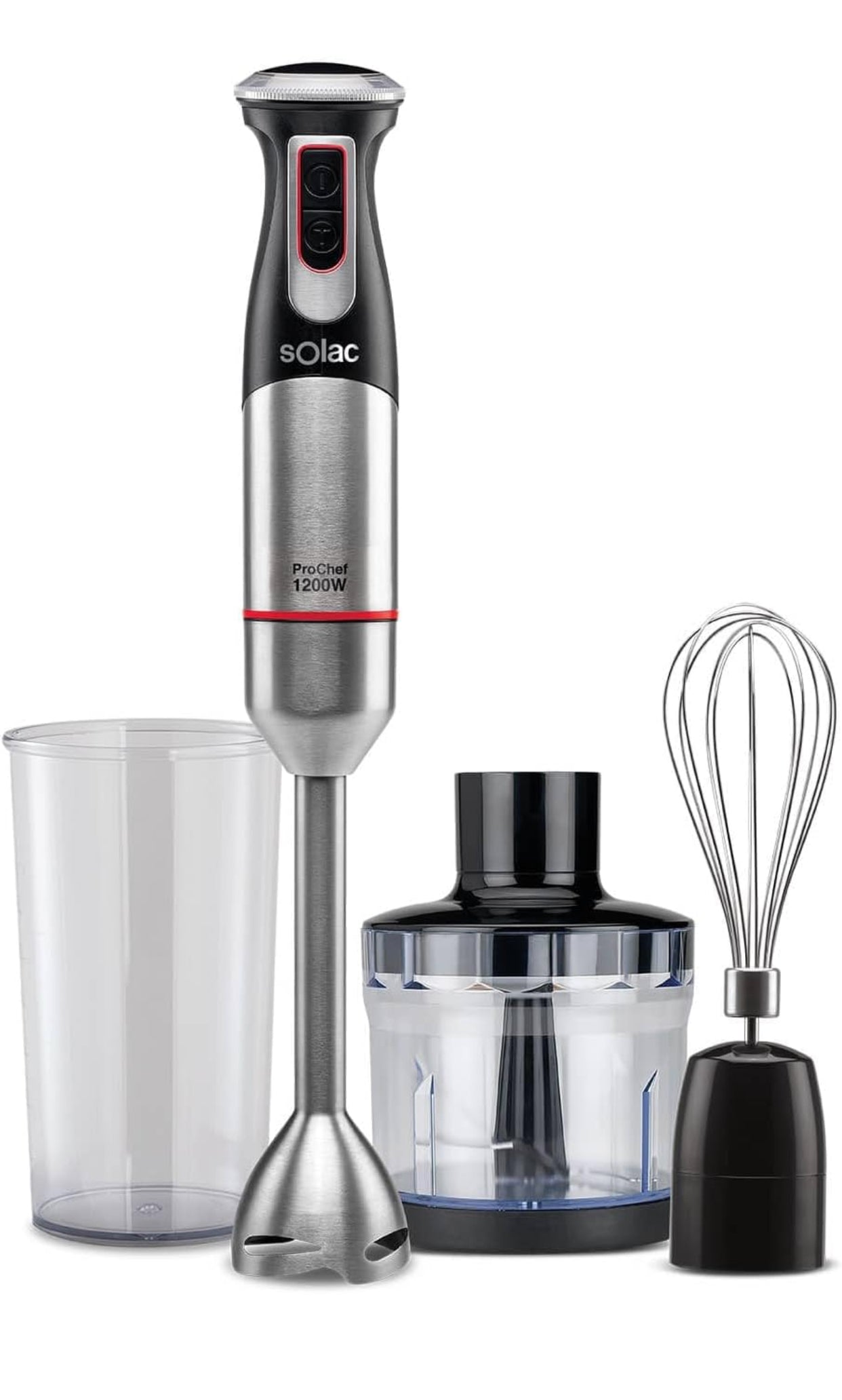 Batidora de mano y accesorios 1200 W