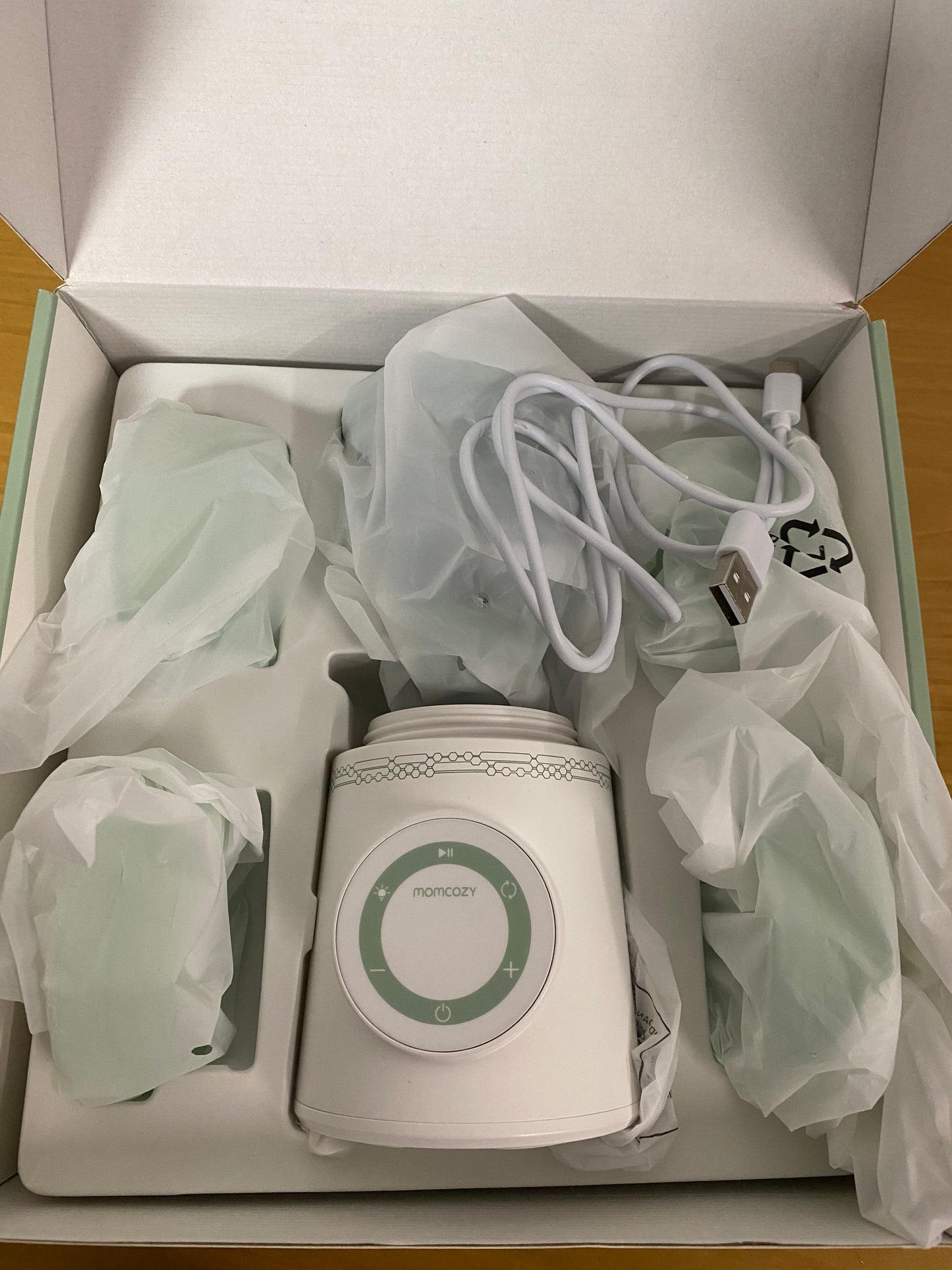 Calentador de biberones portátil Momcozy